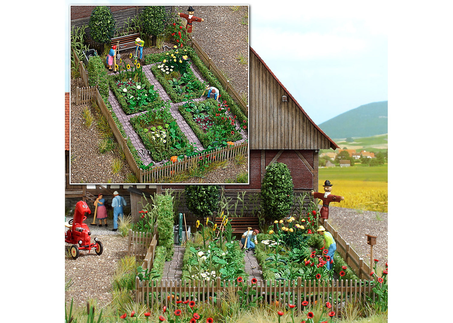 Busch 1254 Bauerngarten 