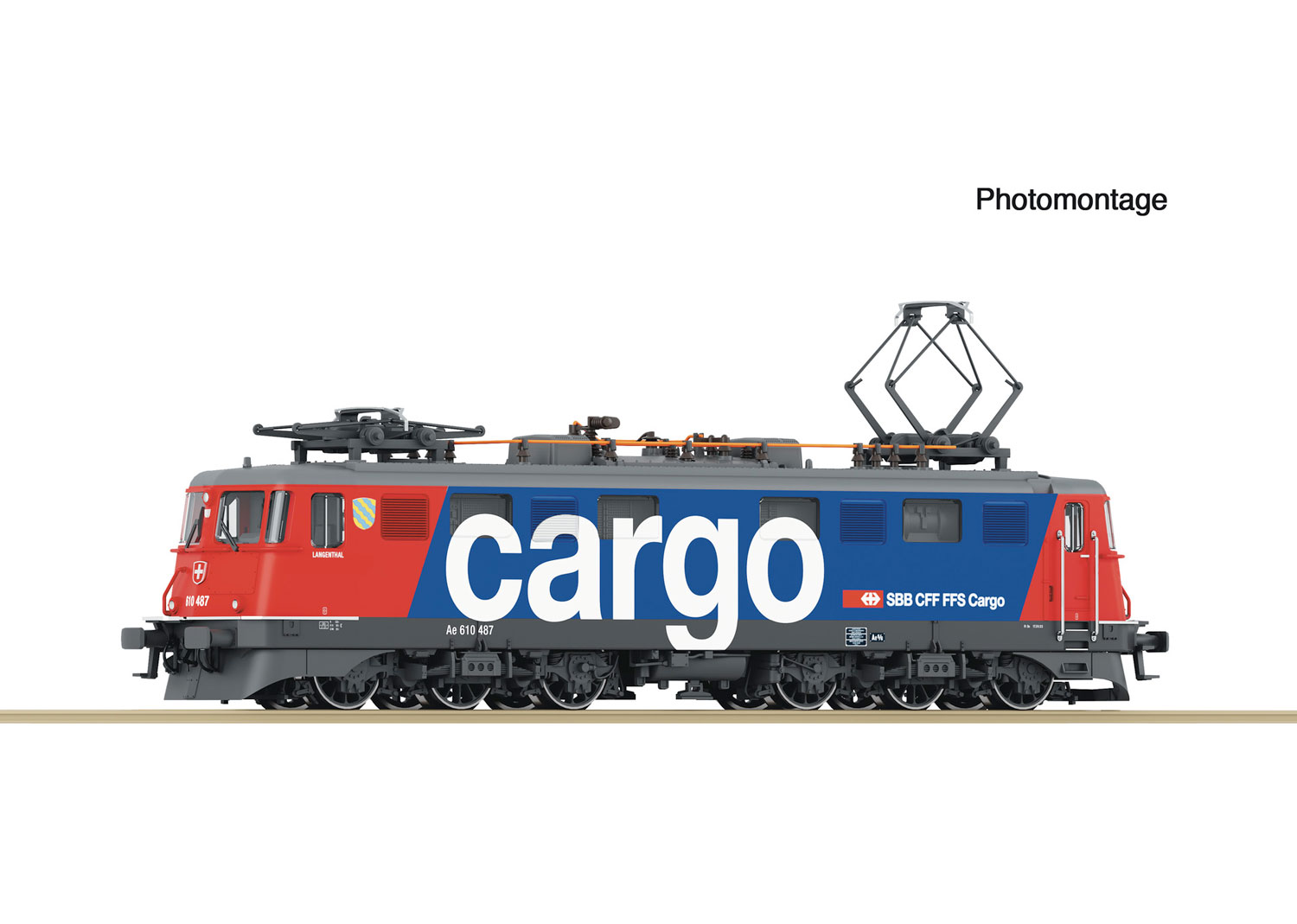 Fleischmann 7560063 SBB E-Lokomotive Ae 610 487-1 DC  Fleischmann 7560063 SBB E-Lokomotive Ae 610 487-1 DC