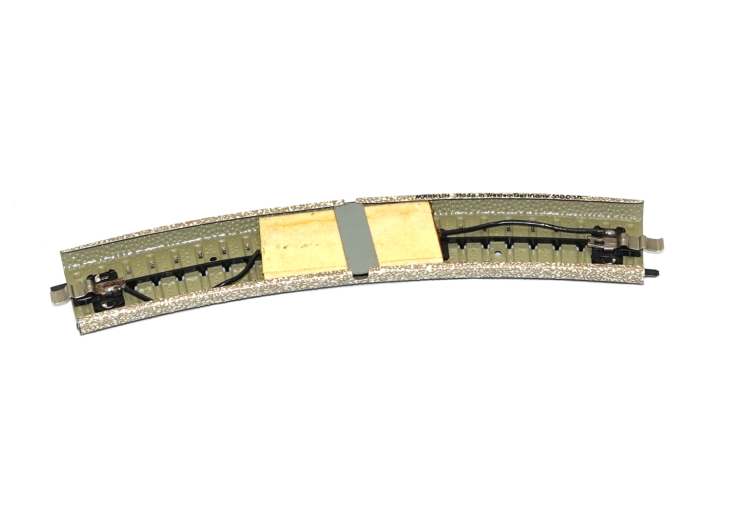Märklin 5130 M-Gleis Entstör-Gleisstück gebogen 