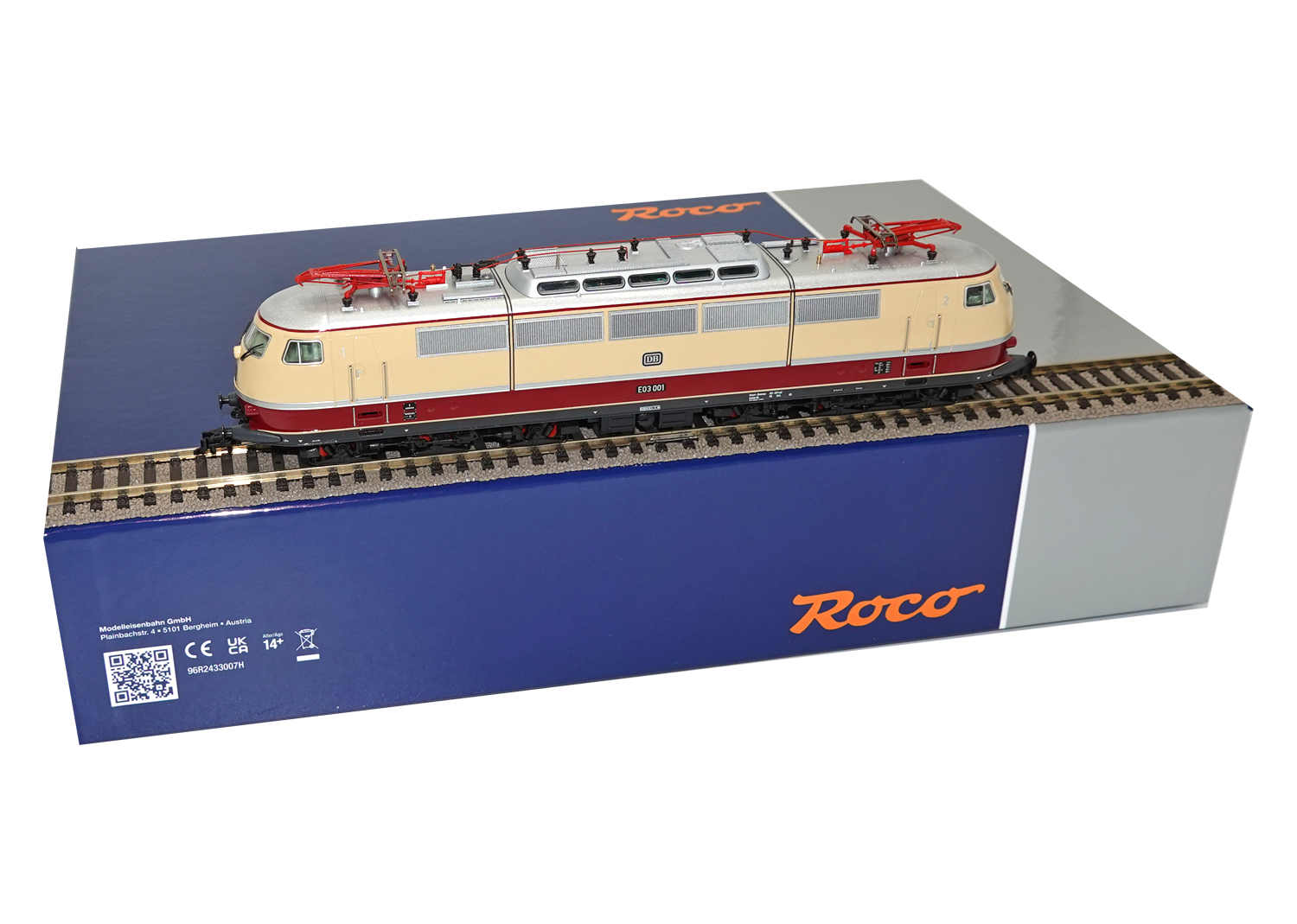 Roco 63747 DB E-Lokomotive E03 001 Museumslok Ep. V DC 
