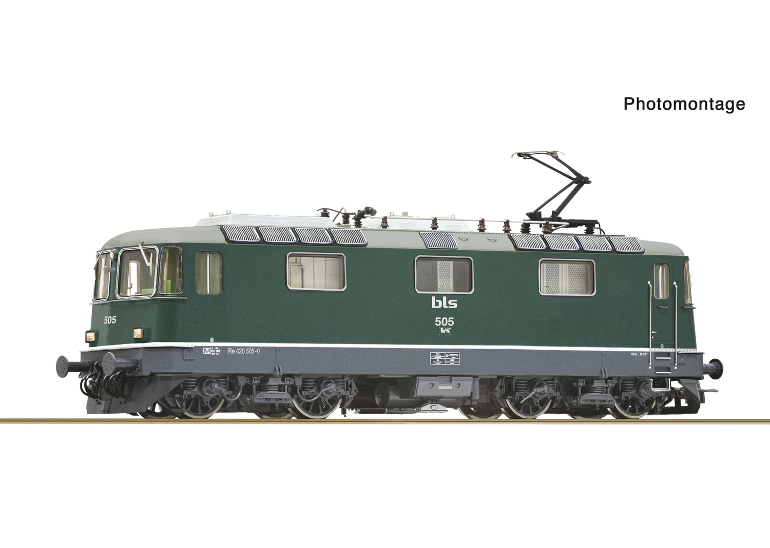 Roco 7500110 BLS E-Lokomotive Re 420 505-0 DC 