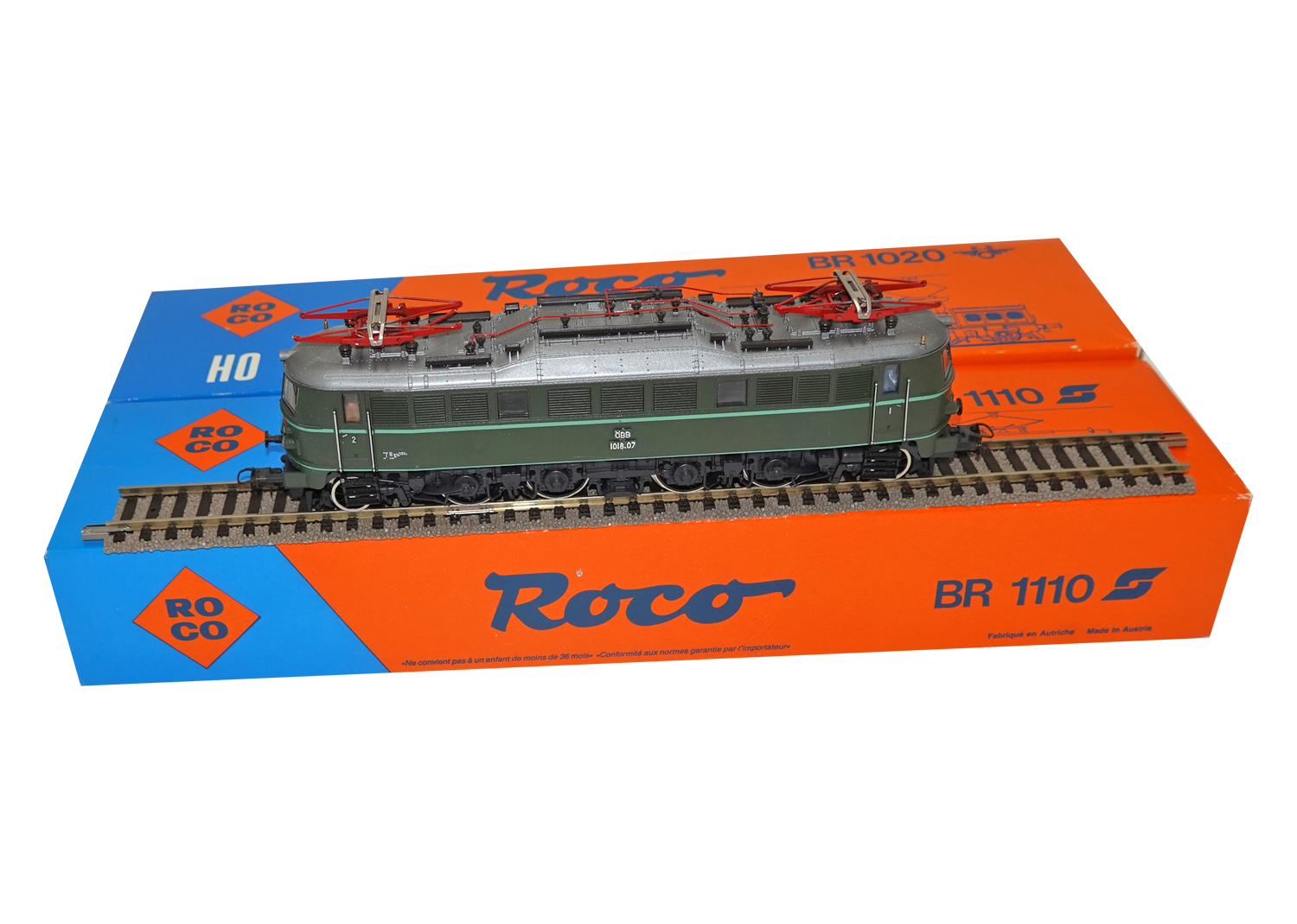 Roco 4141F H0 ÖBB E-Lokomotive BR 1018 DC 