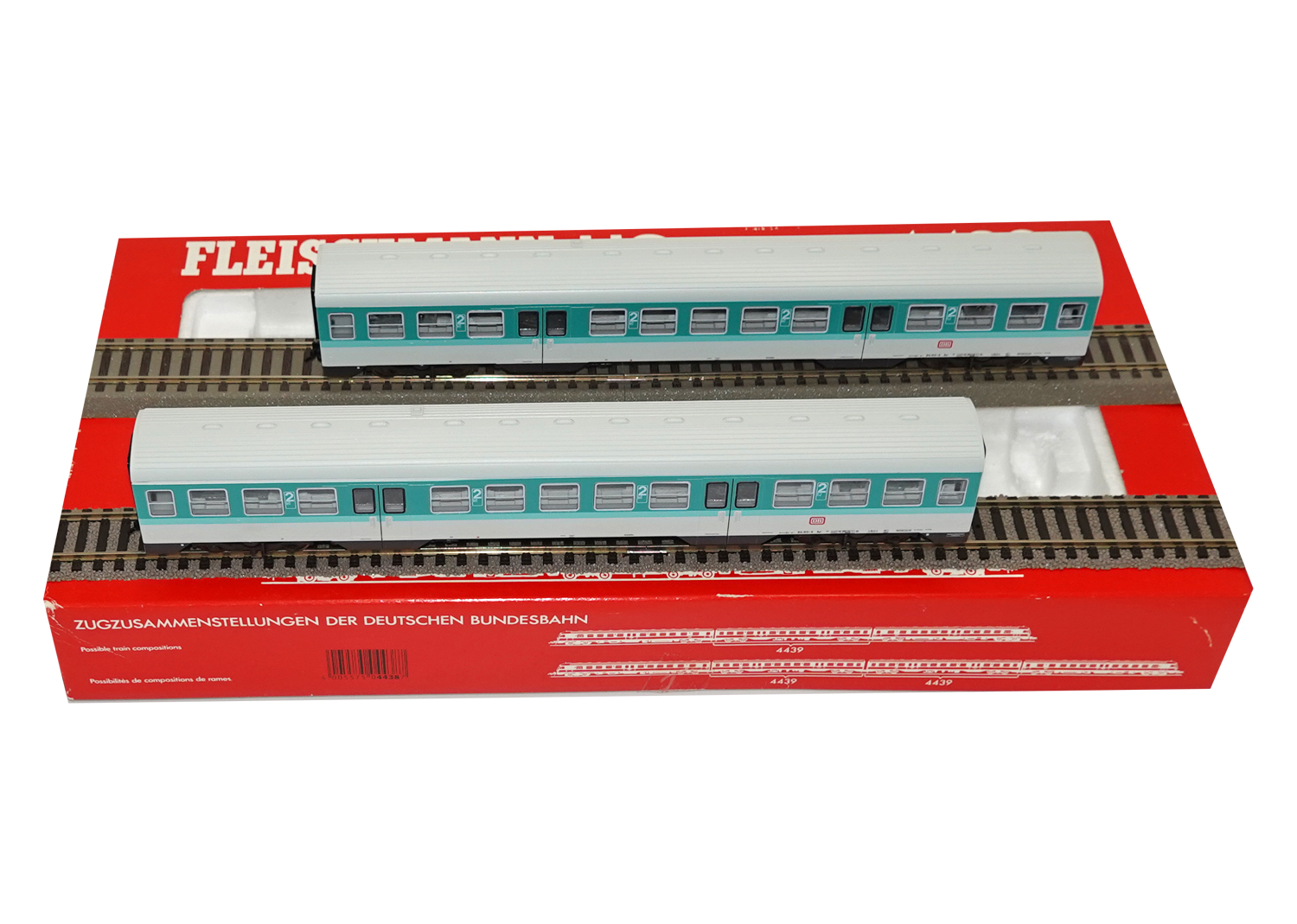 Fleischmann 4438 DB Triebwagen 4.tlg VT 614 DC 