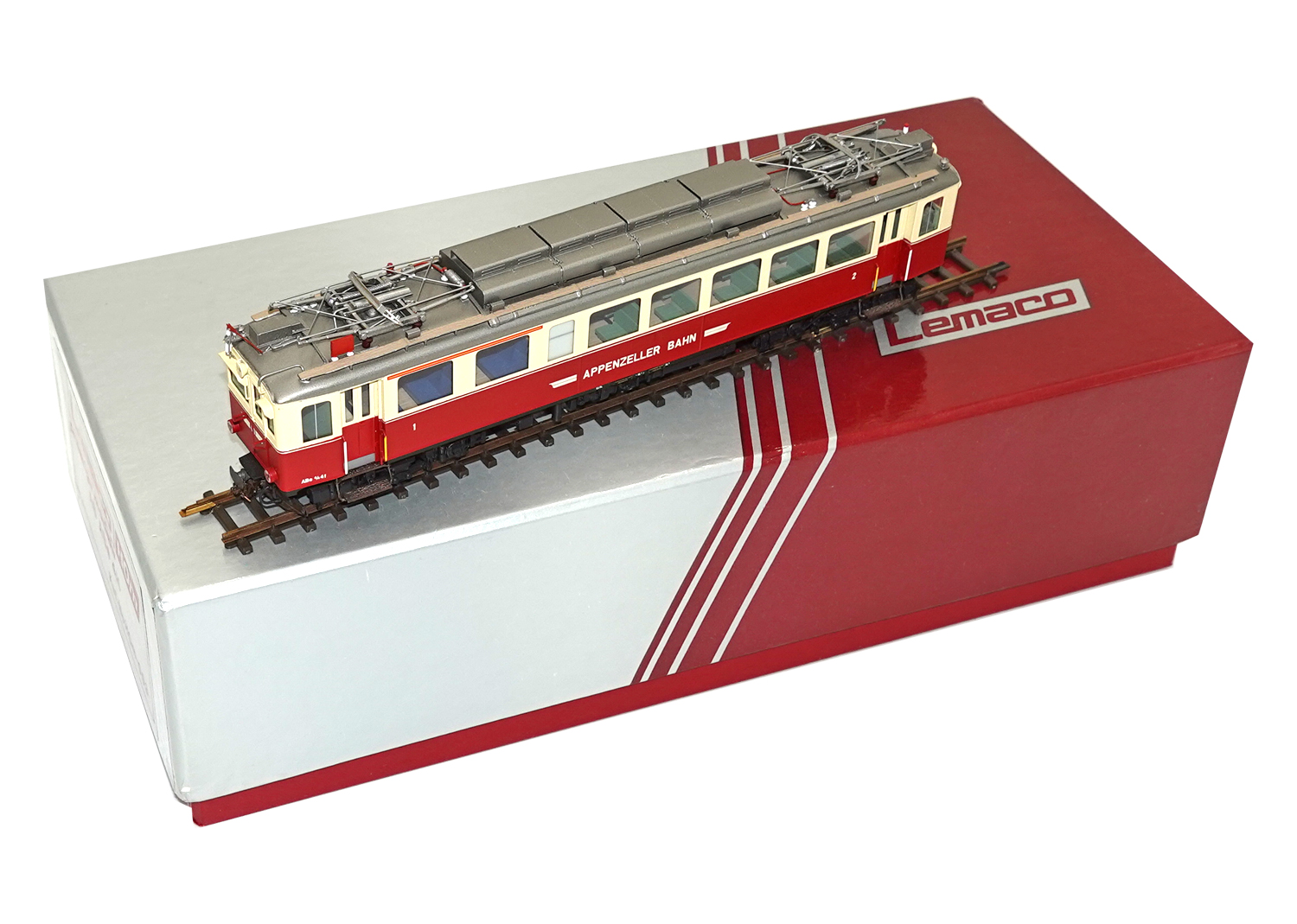 Lemaco Triebwagen H0m 003 ABe 4/4 der Appenzeller Bahn (AB)