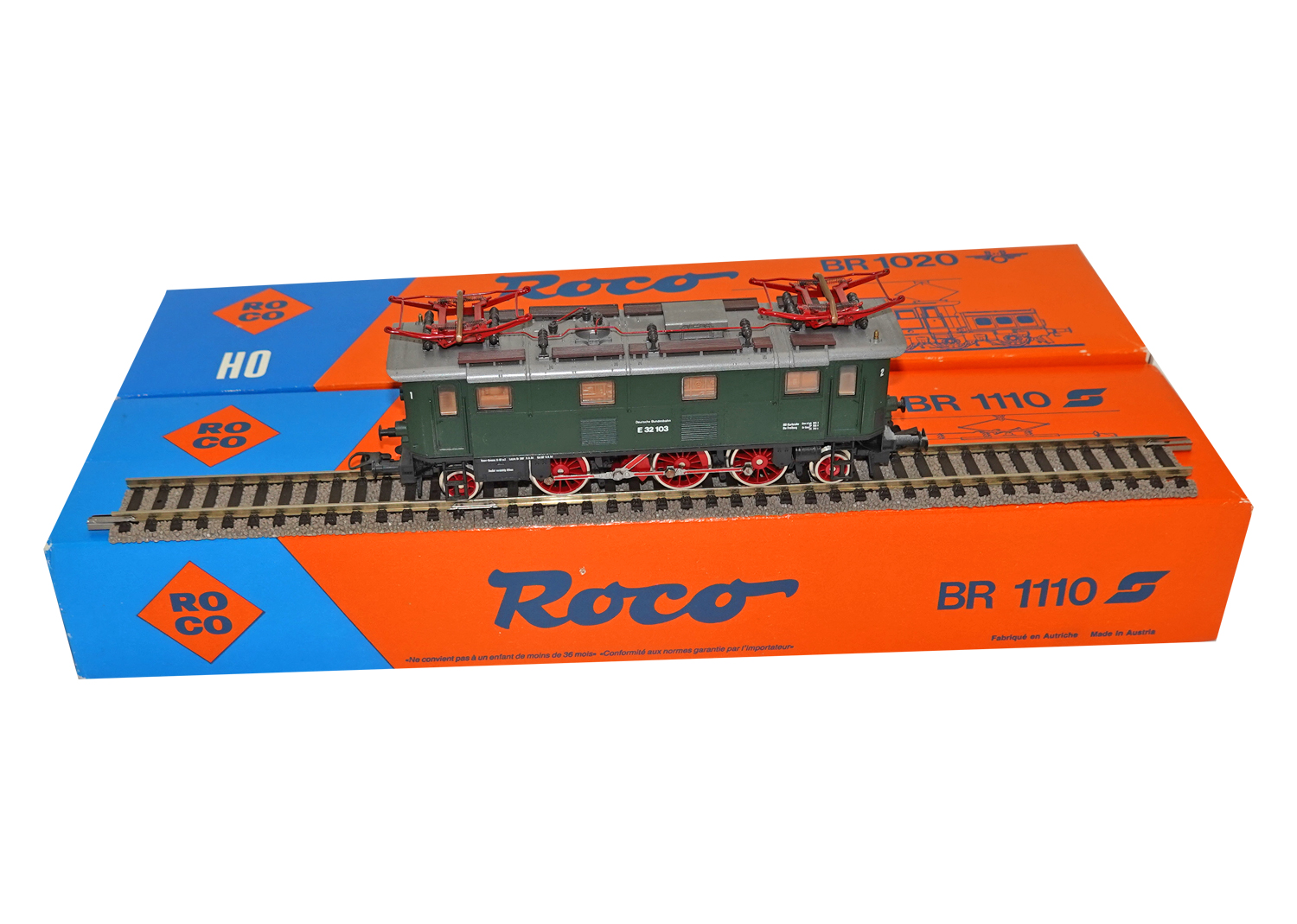 Roco 4144S H0 DB E-Lokomotive BR 104 DC 