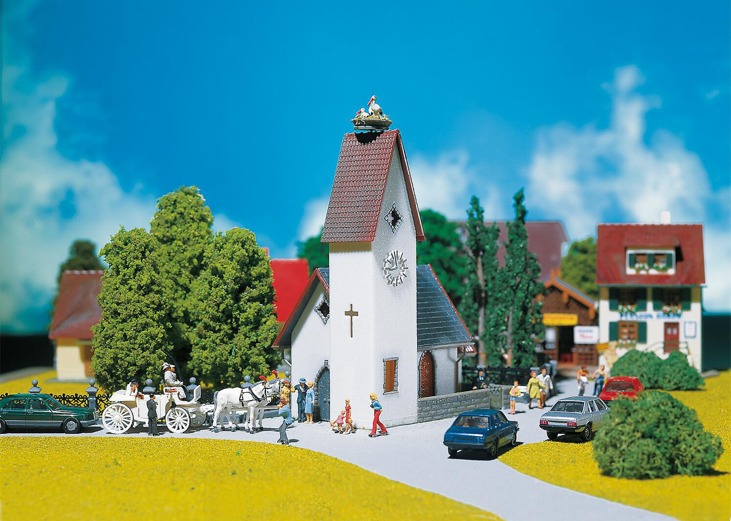 Faller 130236 Dorfkirche 