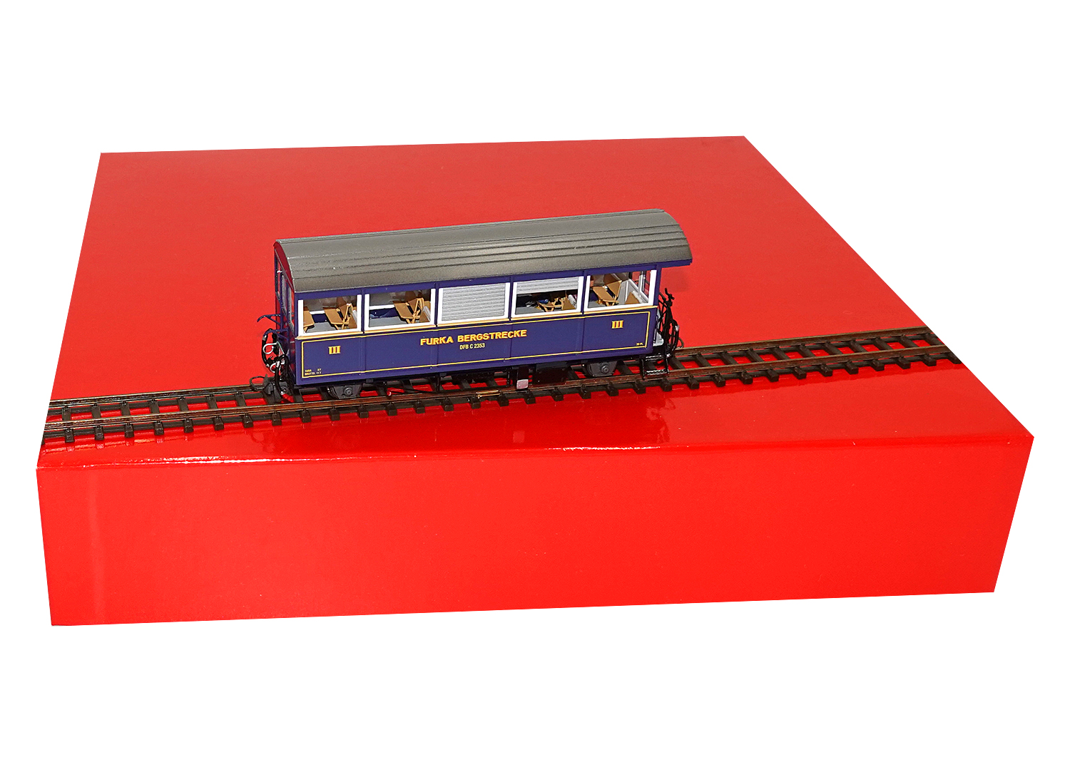 WABU H0m DFB Aussichtswagen C 2353 DC WABU H0m DFB Aussichtswagen C 2353 DC