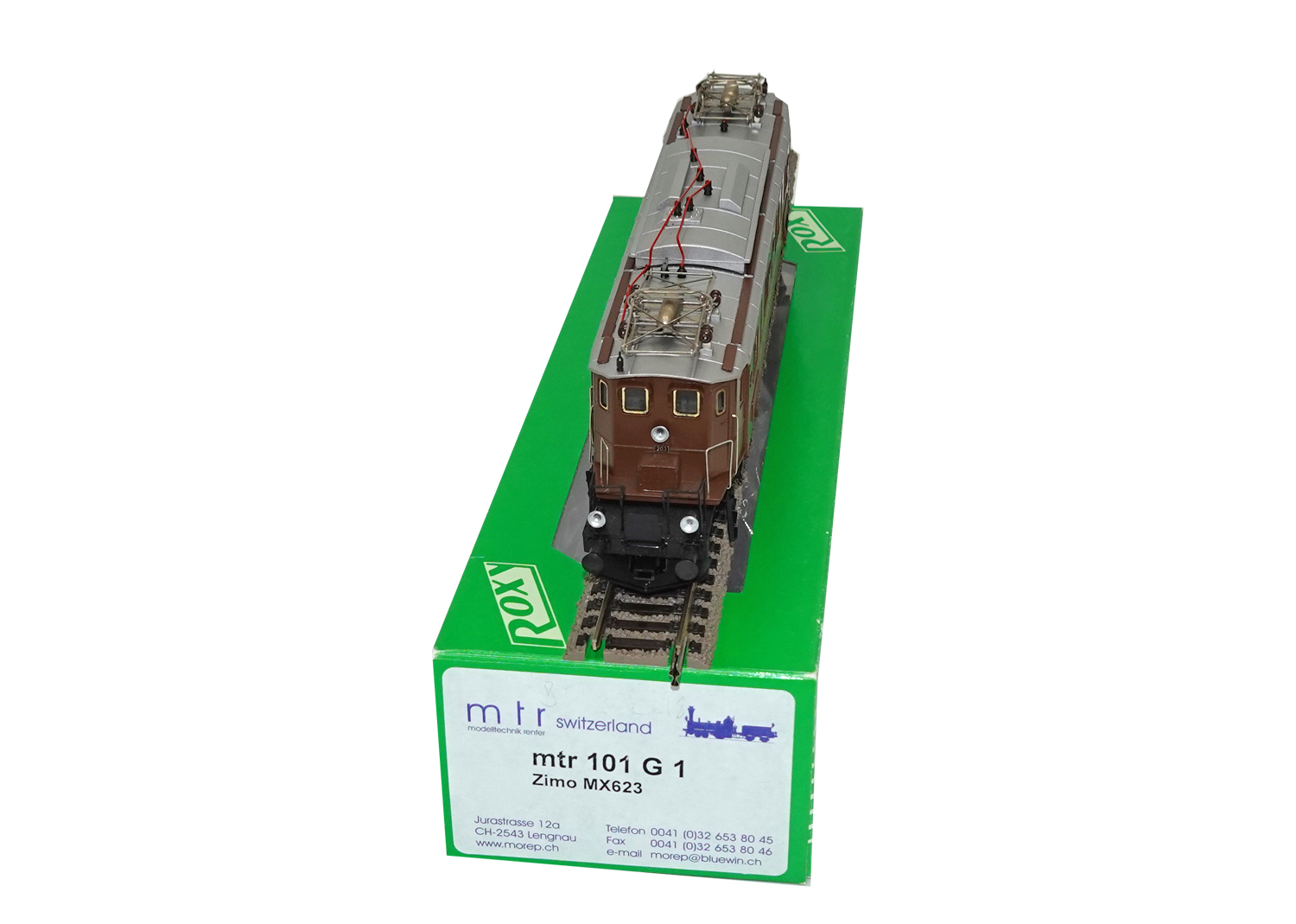 mtr 101-G1 H0 BLS Ae 6/8 Breda-Version 203 DCC 