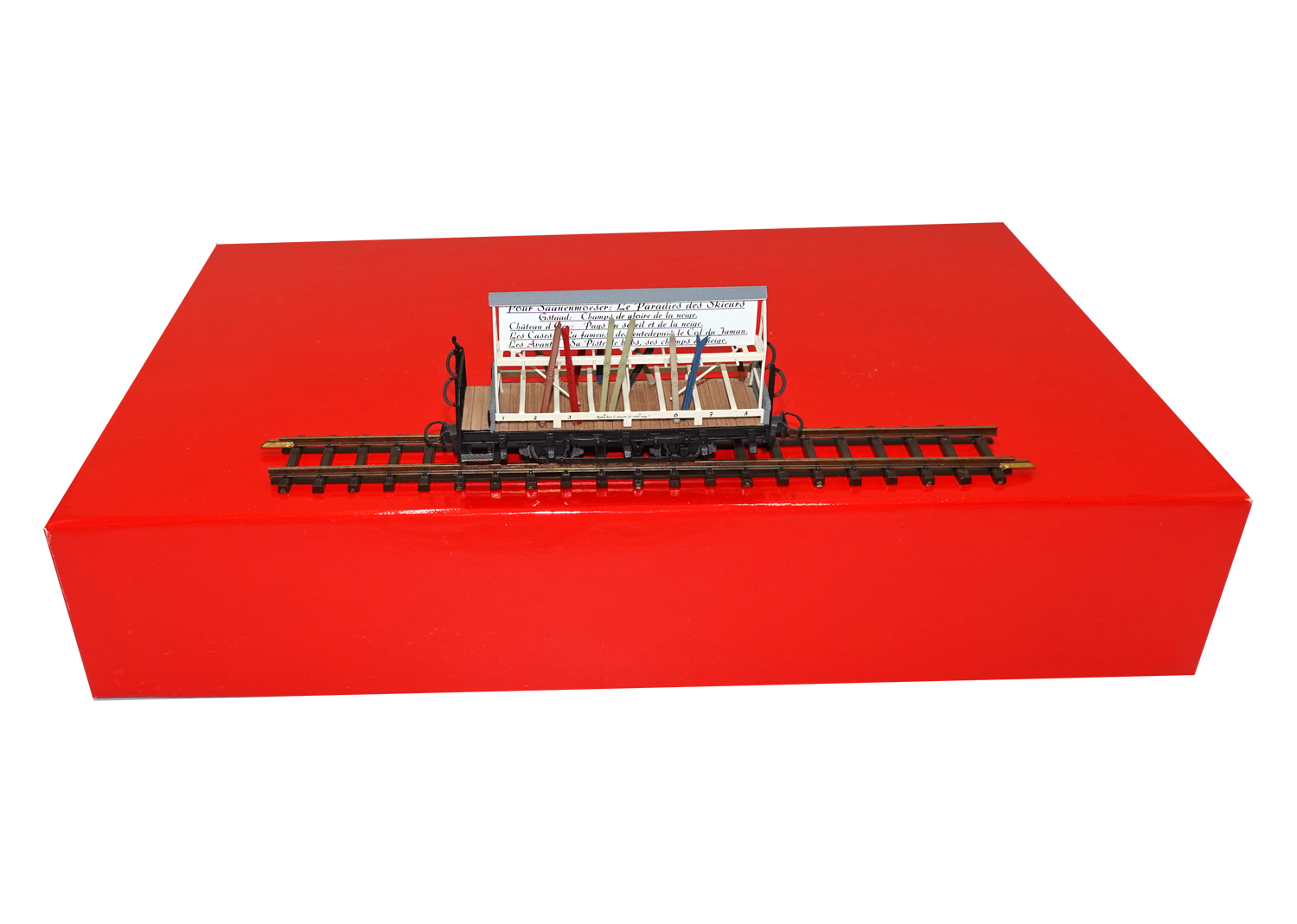 Friho 278-4 H0m MOB Skiwagen M 904 mit Skiern 