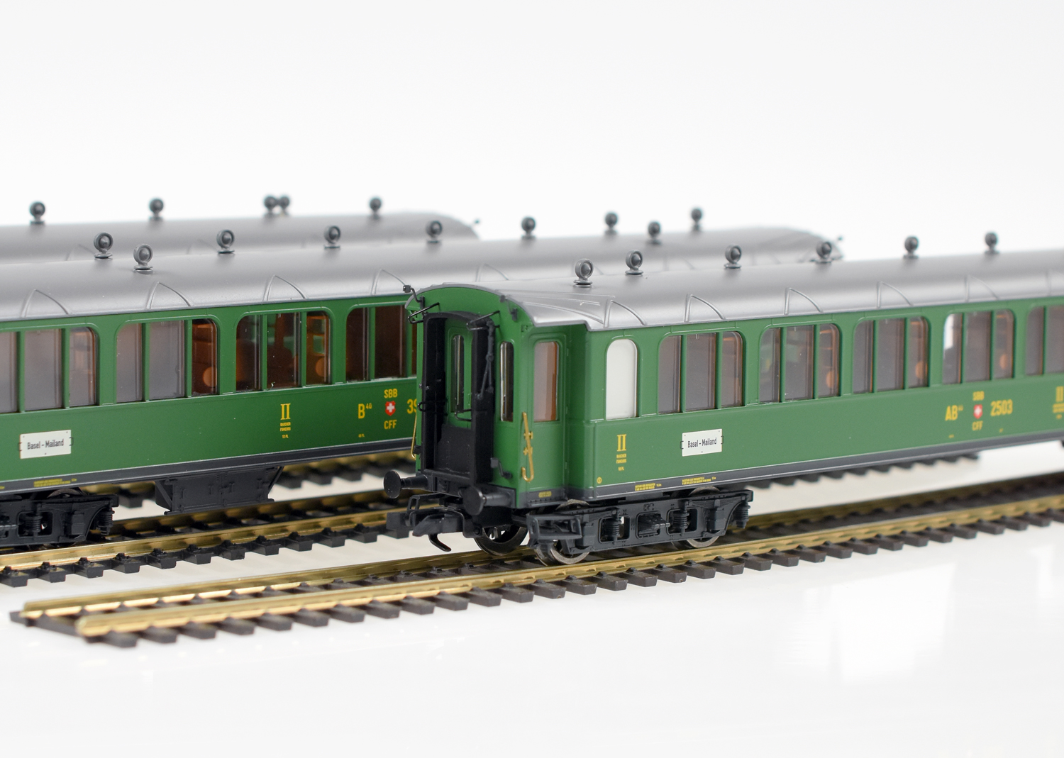Liliput 330510 SBB Personenwagen-Set 4-tlg Ep.I/II 