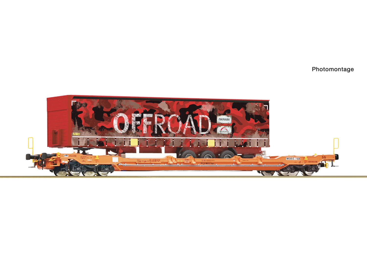 Roco 6600179 Wascosa Taschenwagen T5 Offroad  Roco 6600179 Wascosa Taschenwagen T5 Offroad