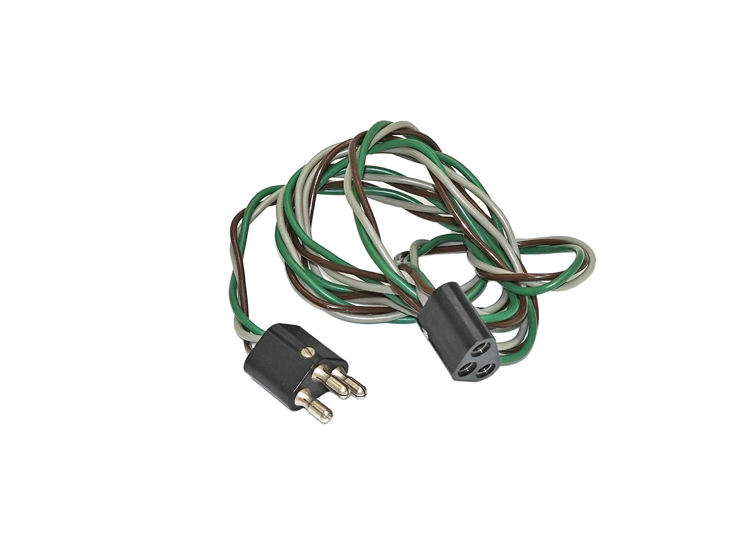 Buco Spur 0 Kabel 1,0-2,0m mit 3-fach Stecker und 3-fach Kupplung