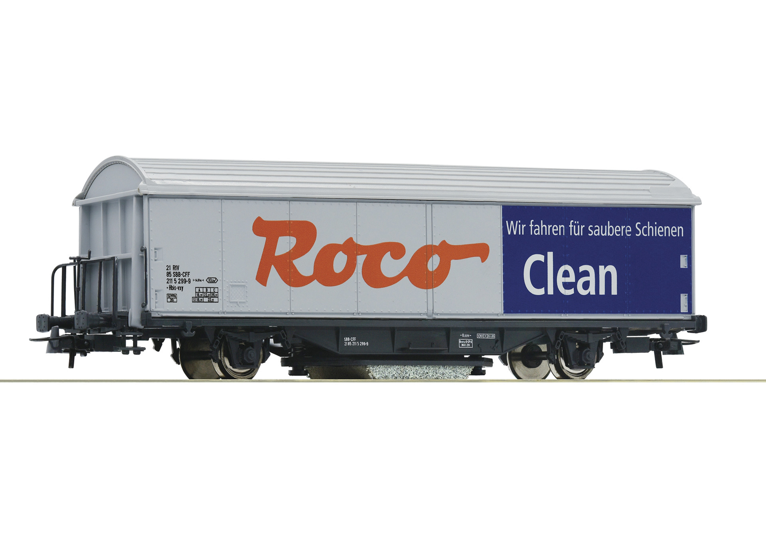 Roco 46400 Clean Schienenreinigungswagen 