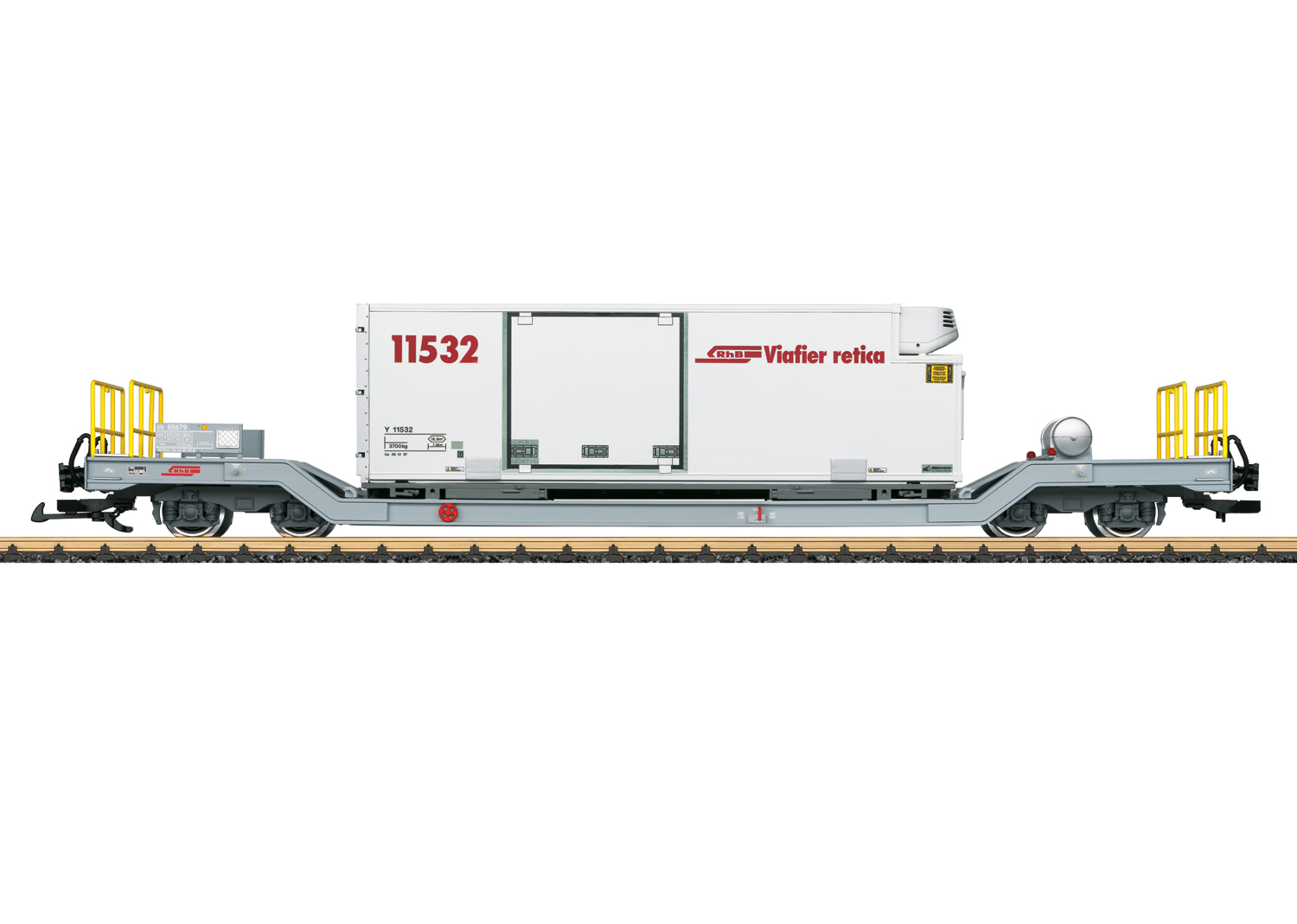 LGB 45926 RhB Containerwagen 