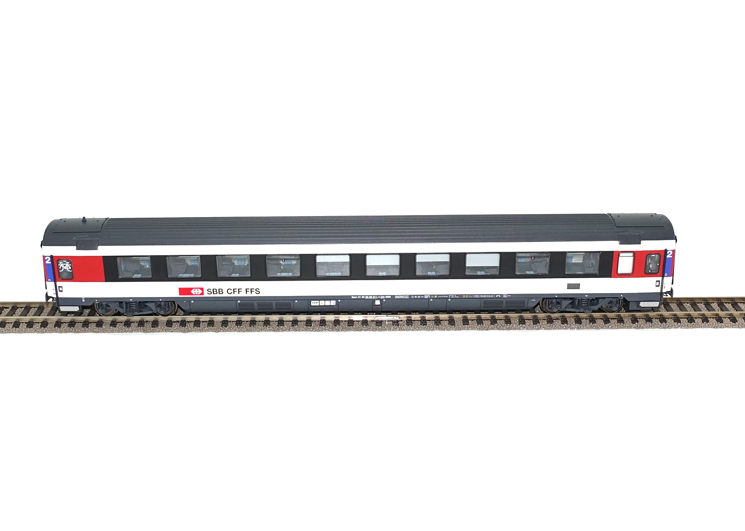 LS Models 47375 SBB Personenwagen 2.Kl. LED Anzeige Ep.6 