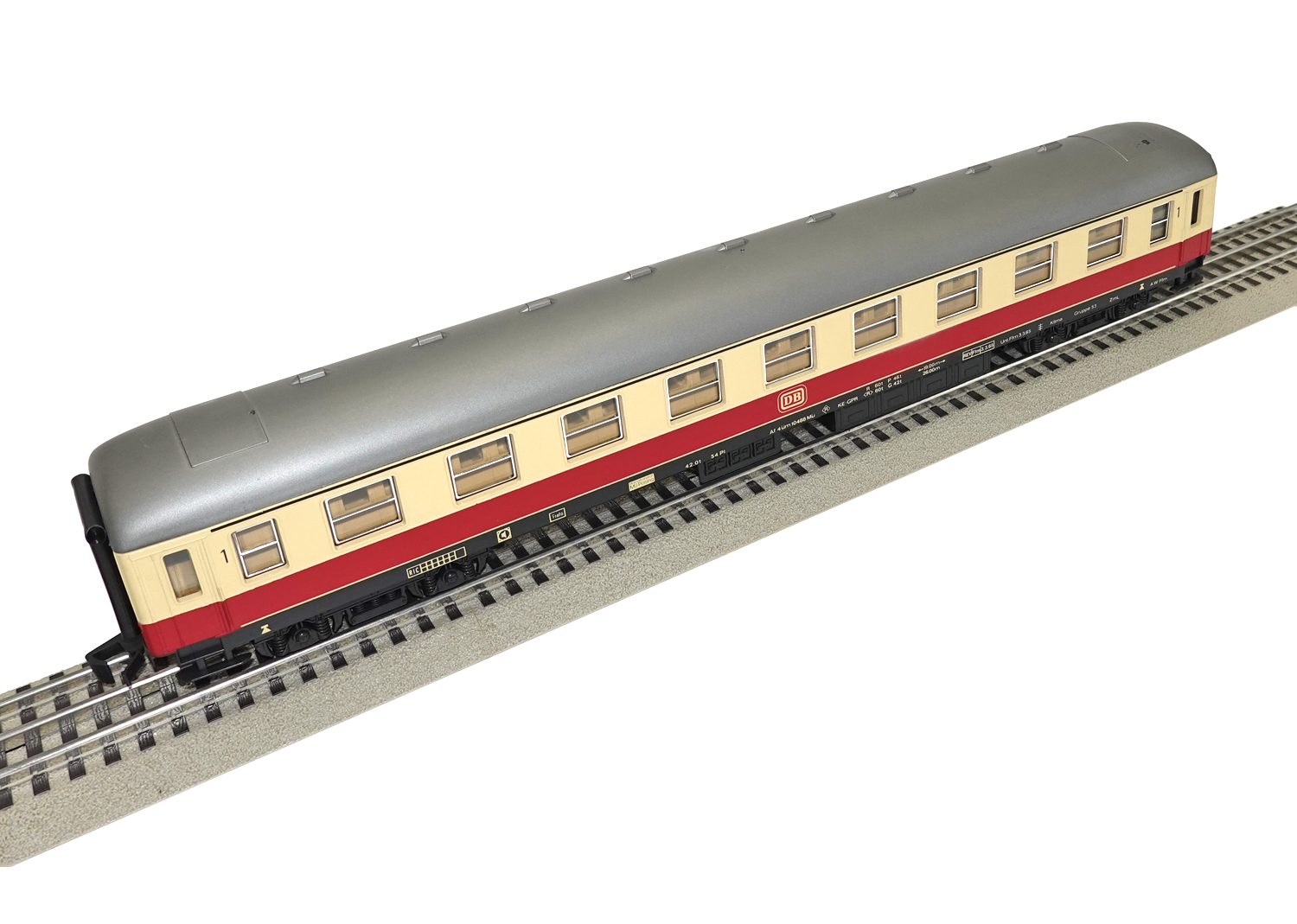 Lima 6605 DB Personenwagen 1 Klasse rot/beige DC