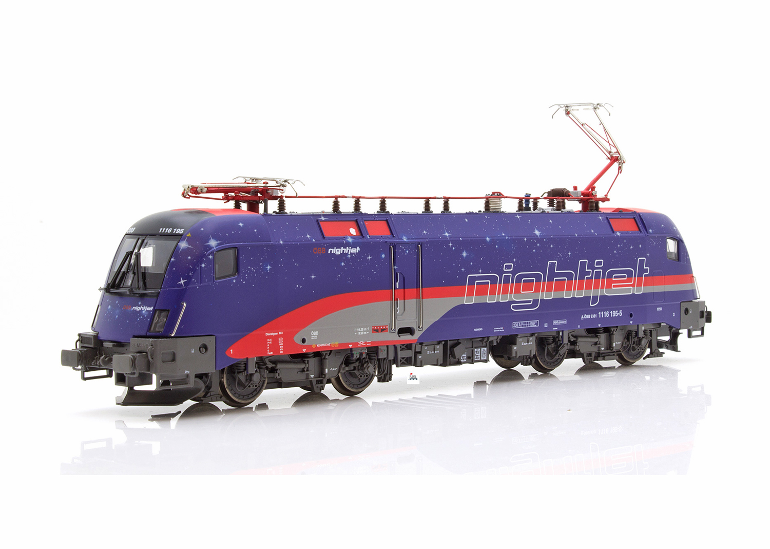 Jägerndorfer 28200 ÖBB E-Lok Nightjet Rh 1116 Taurus Basic DC 
