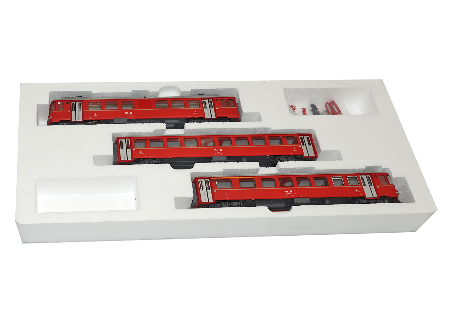 Bemo 7243104 RhB Pendelzug Be 4/4 514 B 2424 ABDT 1714 DC 