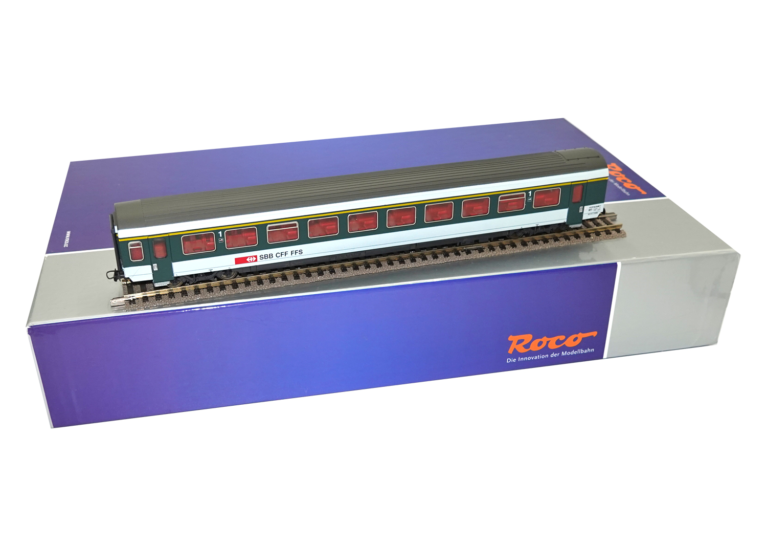 Roco 44201B SBB Personenwagen 1. Klasse DC  Roco 44201B SBB Personenwagen 1. Klasse DC