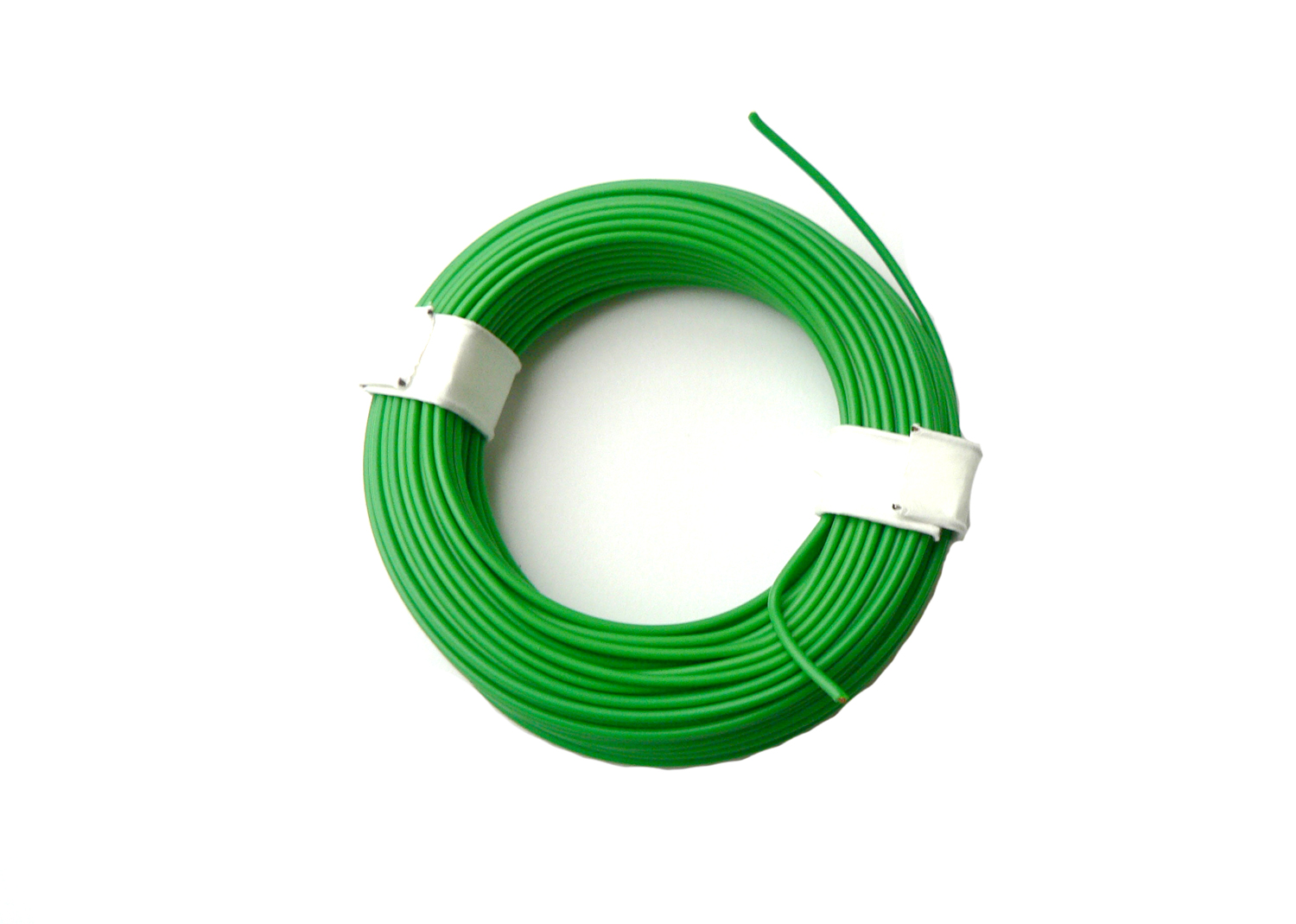 Kabel 1-Litzen, D 0.14 mm², 10 m, grün 