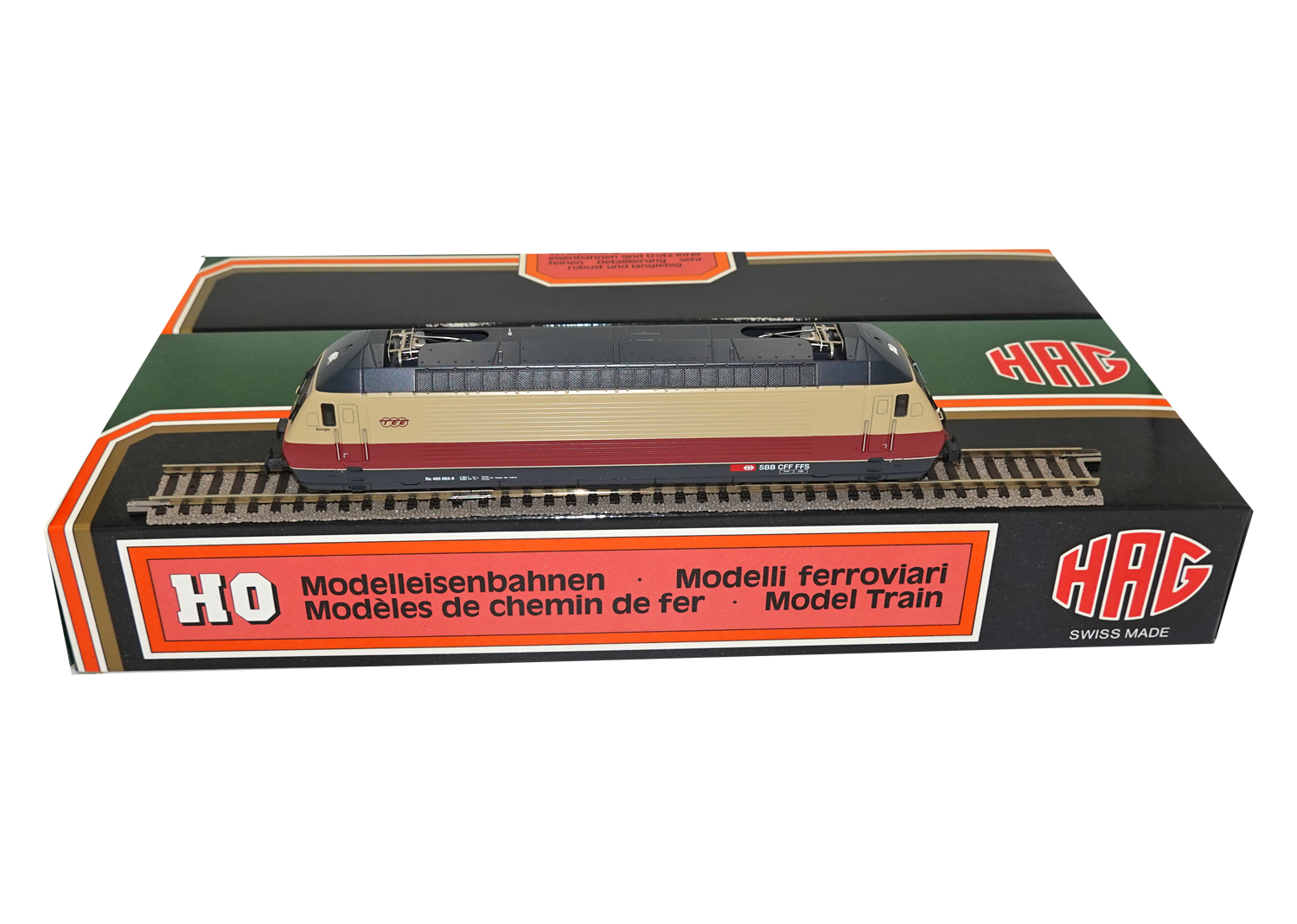 Hag 280 SBB E-Lokomotive Re 460 083-9 TEE Sonderserie AC 