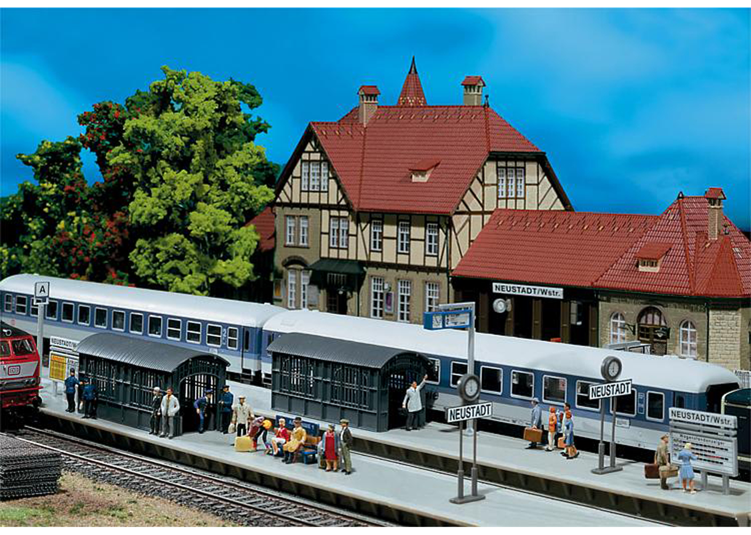 Faller 120203 Bahnsteigverlängerun