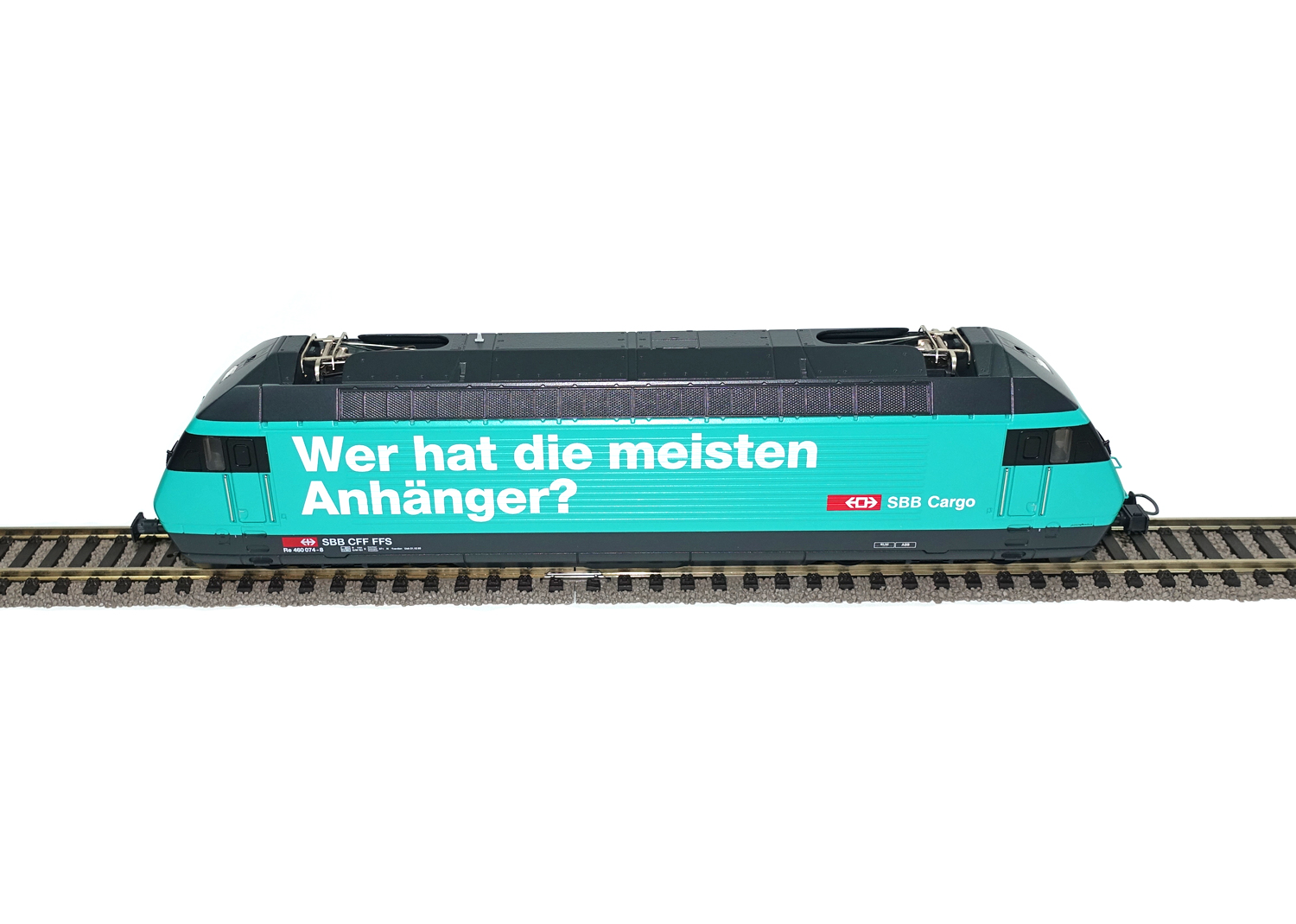 Hag 281 SBB Re 460 Cargo Wer hat die meisten Anhänger DC 