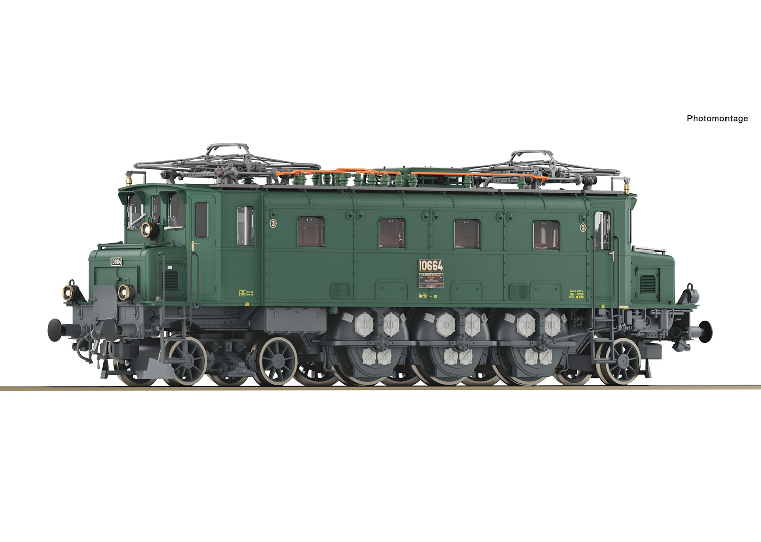 Roco 70092 SBB E-Lokomotive Ae 3/6ˡ 10664 DCC 