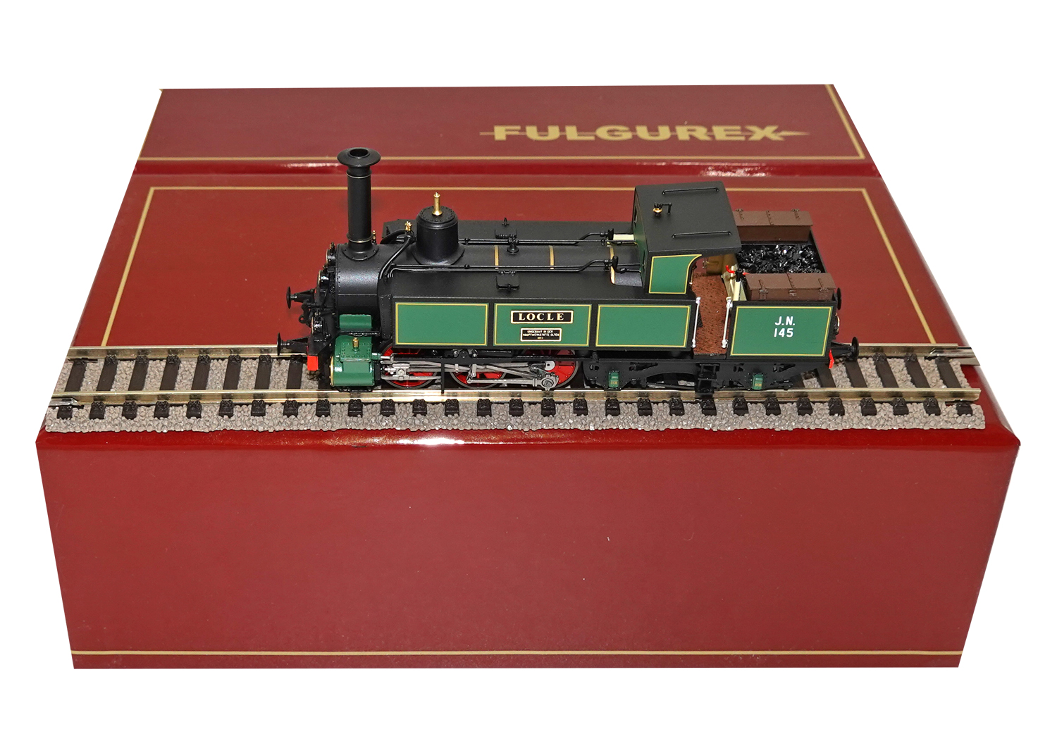 Fulgurex 2258 H0 J-I Dampflok Ed 3/5 145 Locle Typ Engerth DCC 