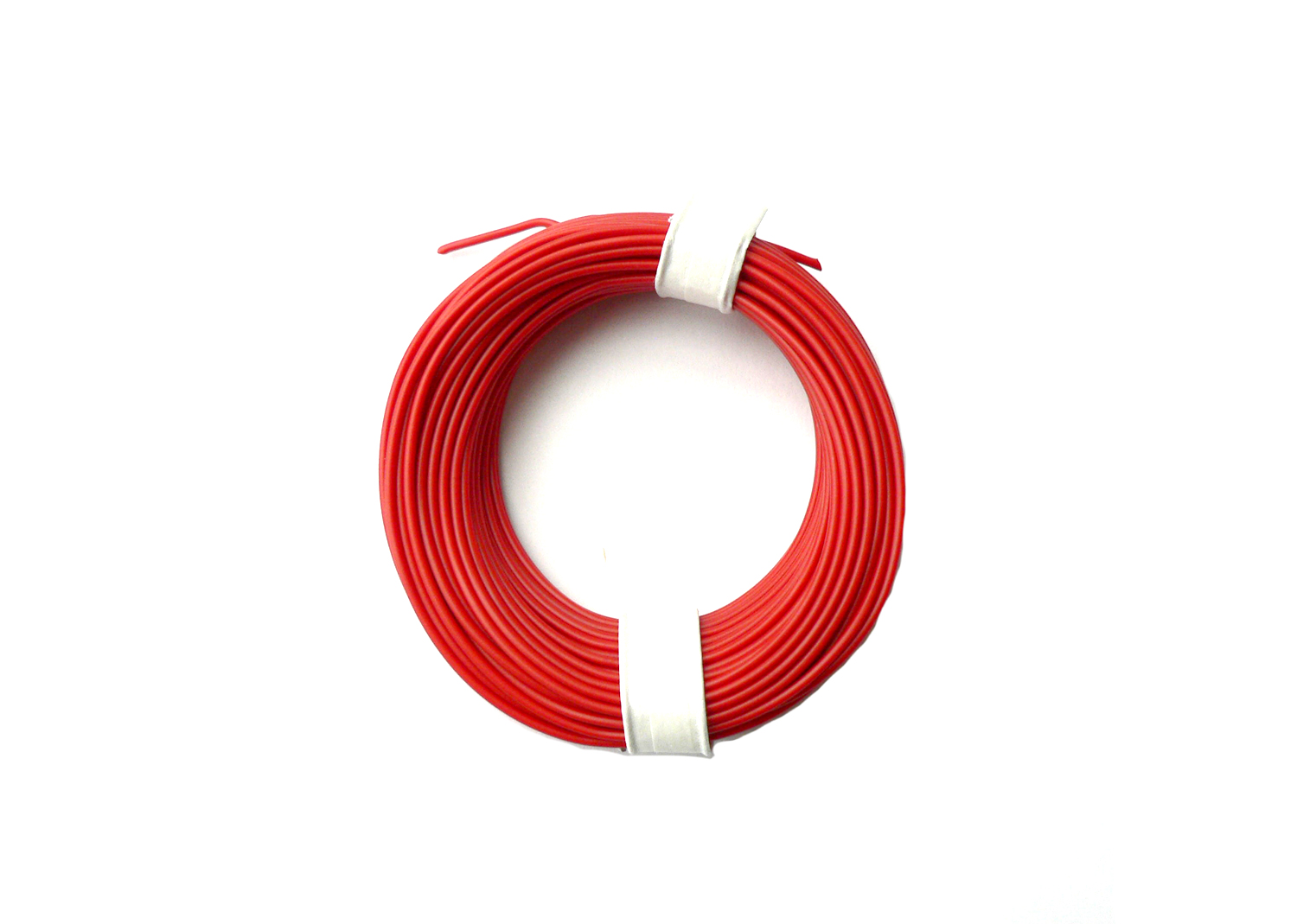 Amiba-19416 Kabel 1-Litzen, D 0.14 mm², 10 m, rot