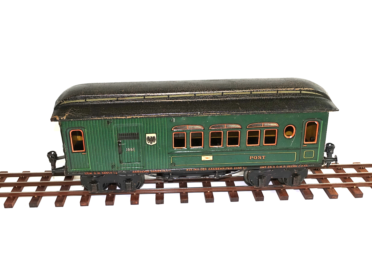 Märklin 1887 Post Gepäckwagen