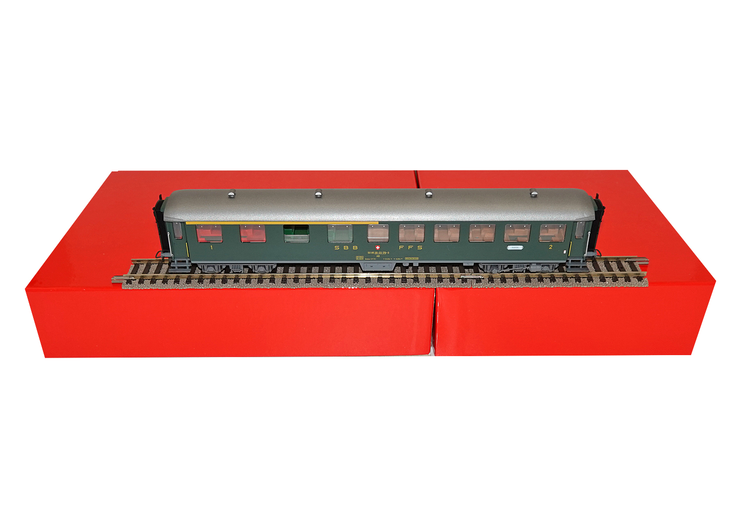 Fleischmann 5138 SBB Personenwagen 1./2. Klasse DC 