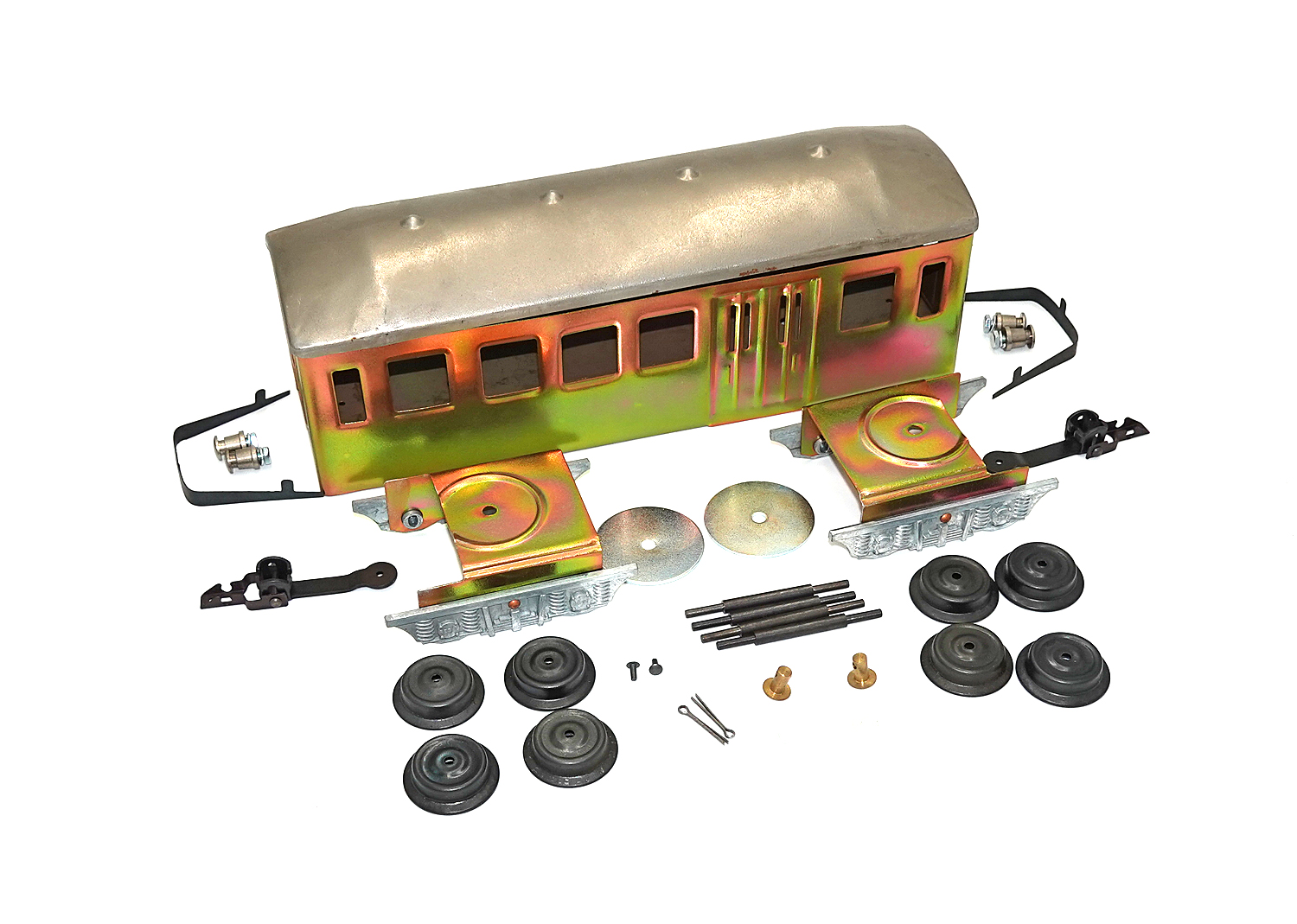 Resal 3112 Spur 0 Personenwagen Bausatz Blech 24cm