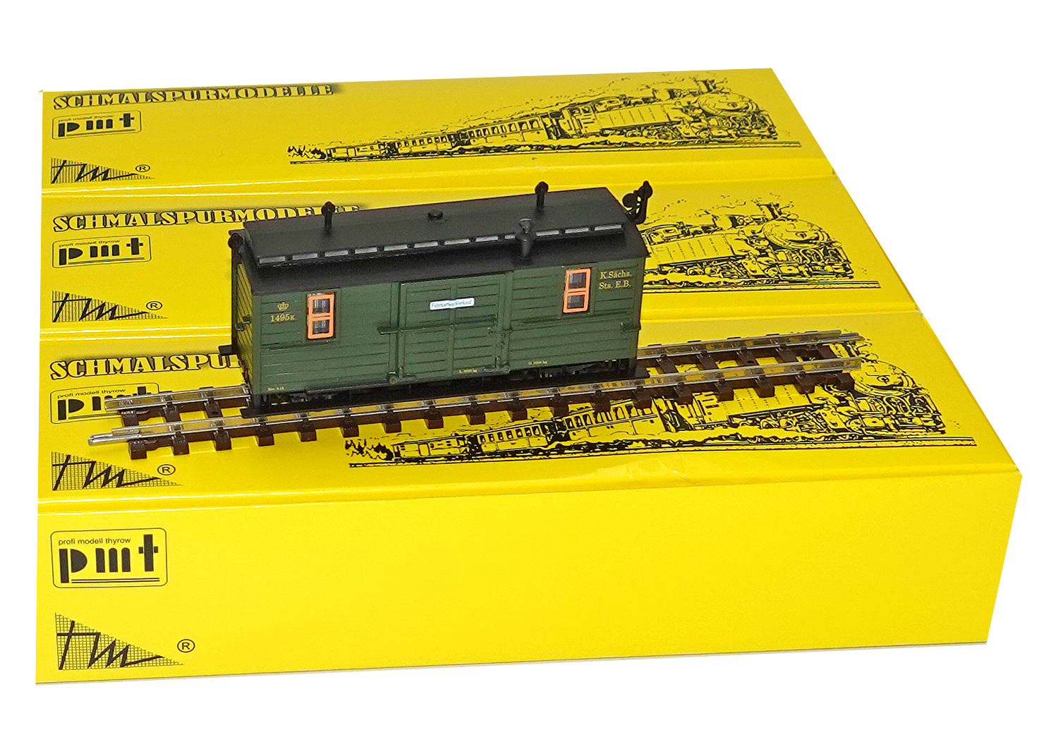 pmt 53210 H0e K.Sä.St.E.B. Packwagen 1495k