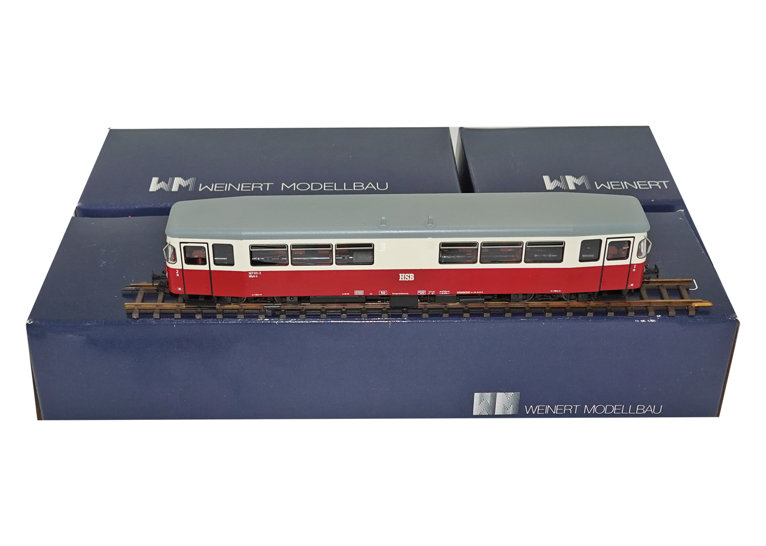 Weinert 6281 H0m HSB Triebwagen Typ Talbot VT 187 011 Fertigmodell 