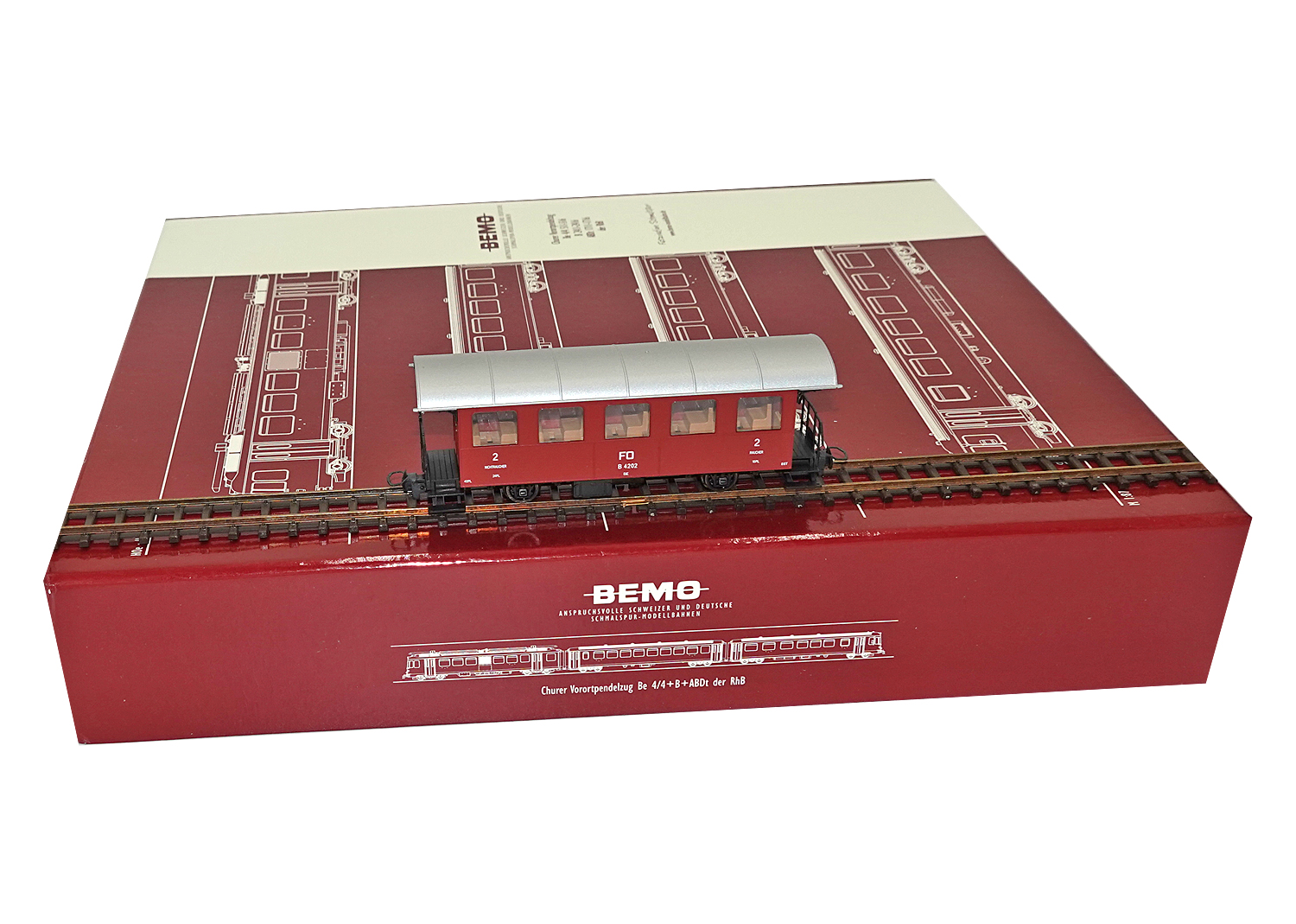 Bemo 3239212 FO Personenwagen BF 4202  Bemo 3239212 FO Personenwagen BF 4202