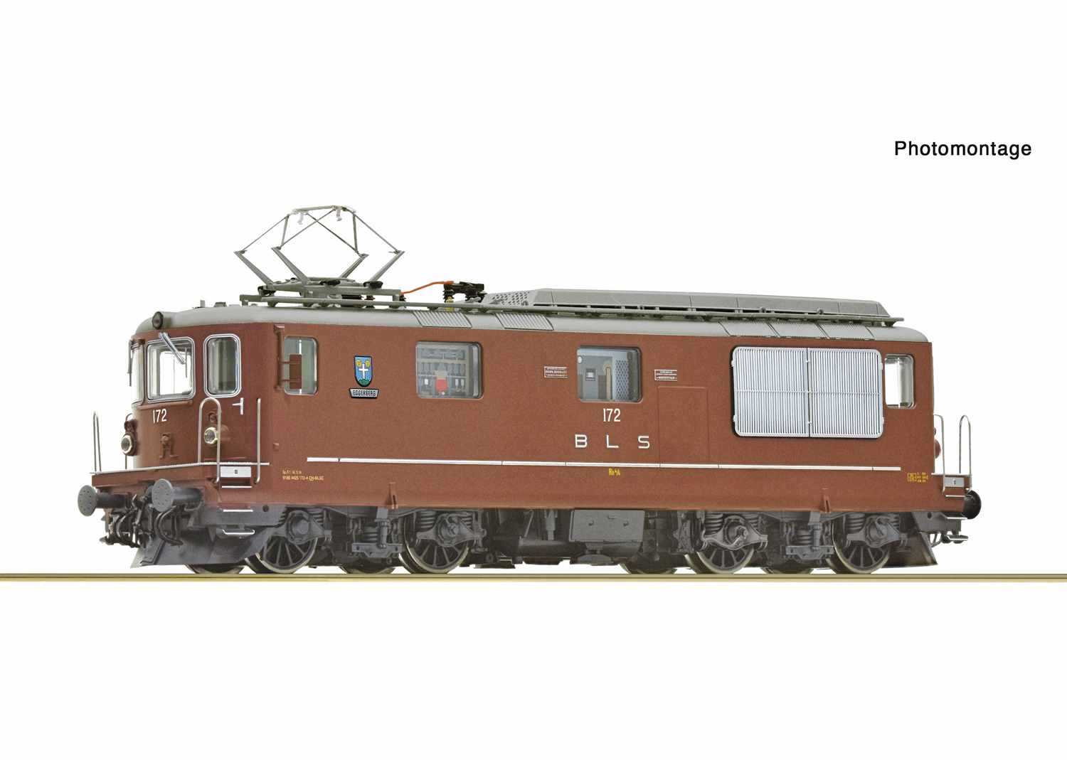 Roco 7510159 BLS E-Lokomotive Re 4/4 172 DCC 