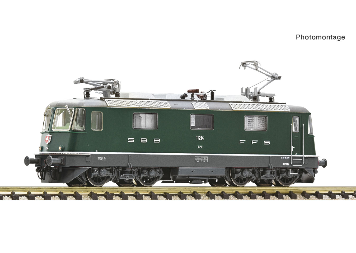 Fleischmann 732471 SBB E-Lokomotive Re 4/4 II 11214 DCC  Fleischmann 732471 SBB E-Lokomotive Re 4/4 II 11214 DCC
