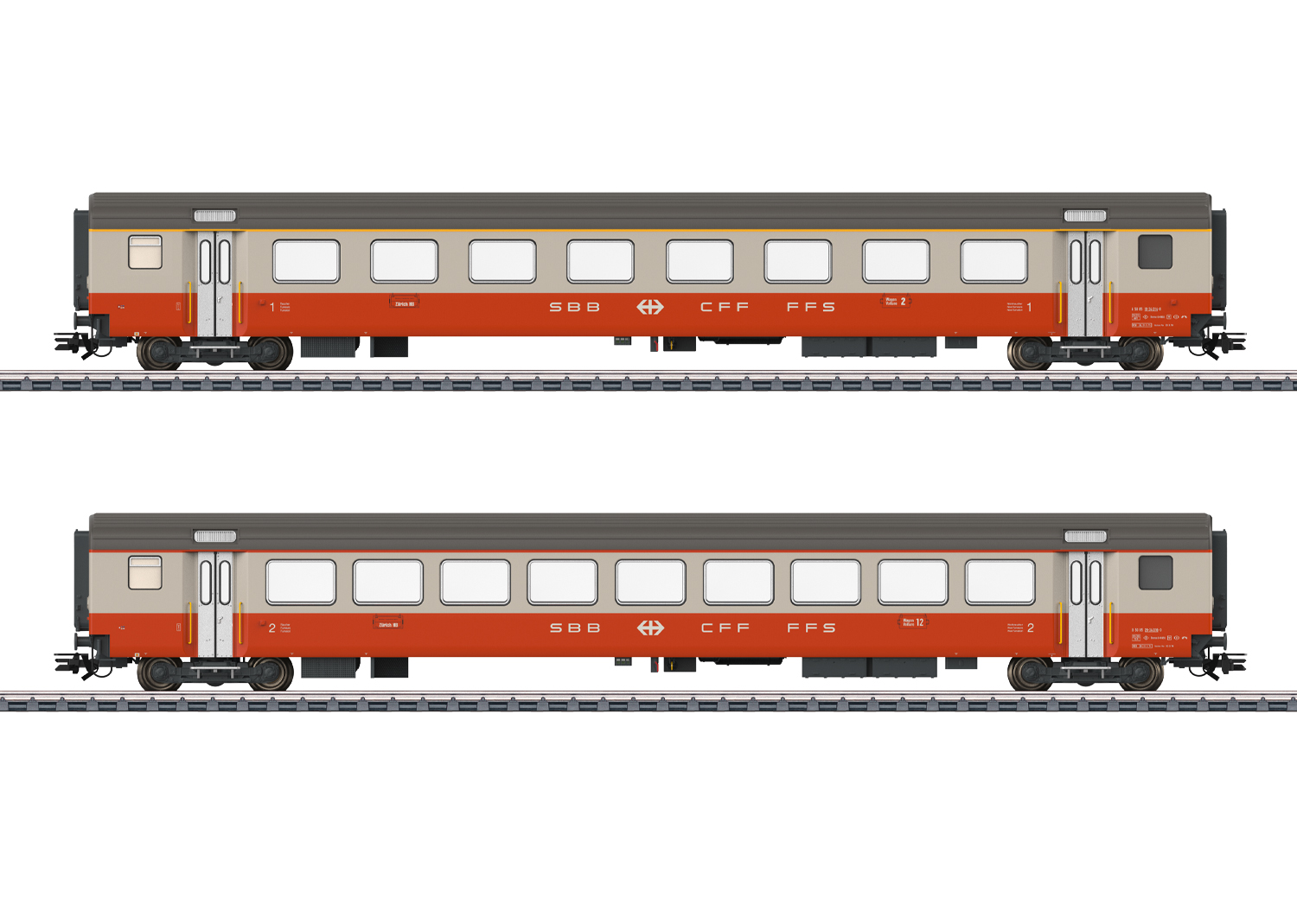 Märklin 42191 SBB Swiss Express Personenwagen-Set 2.tlg.  Märklin 42191 SBB Swiss Express Personenwagen-Set 2.tlg.