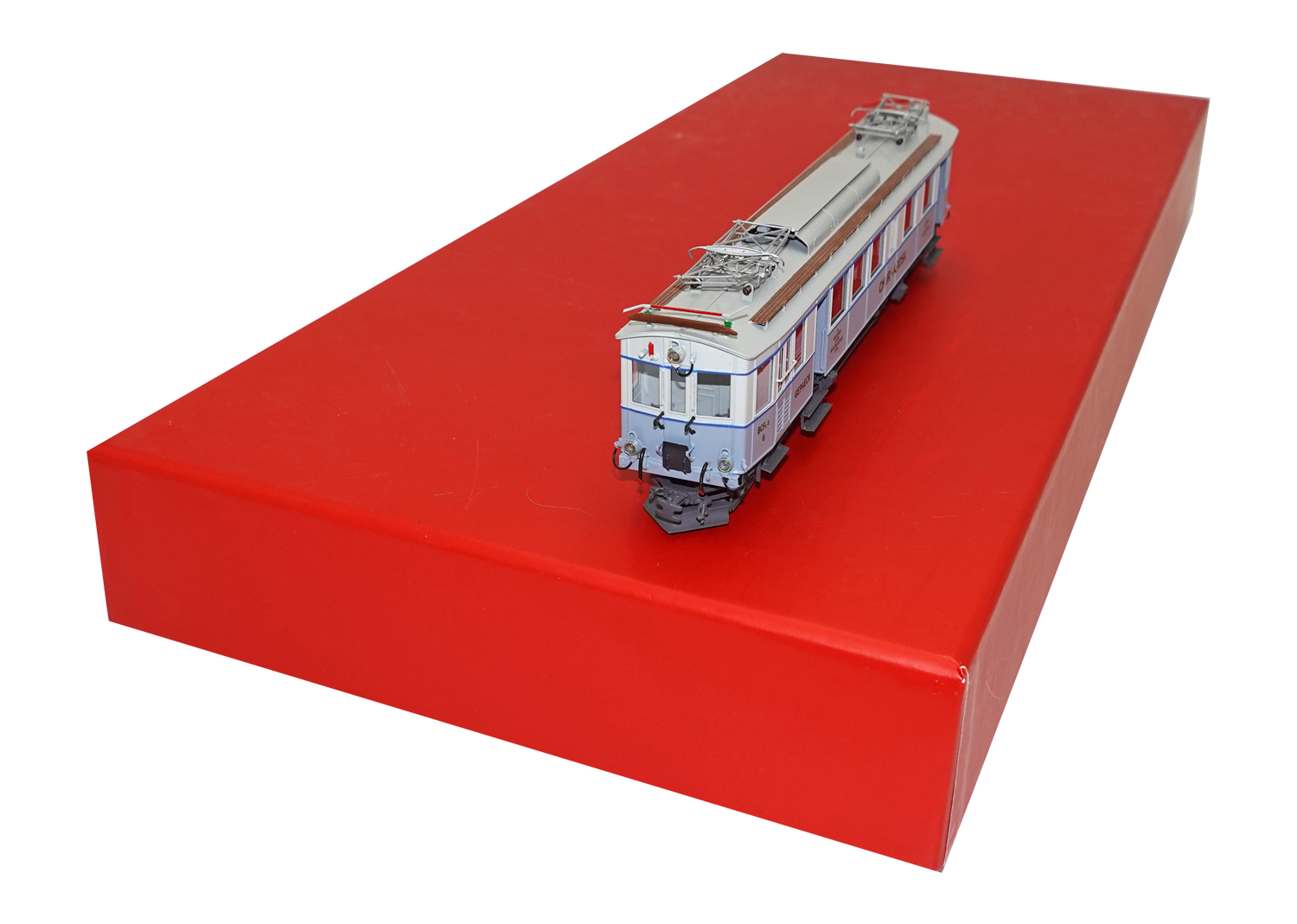 Motreno BCFe6 H0m ChA 4-tlg. Triebwagen Set BCFe 6 Chur-Arosa 