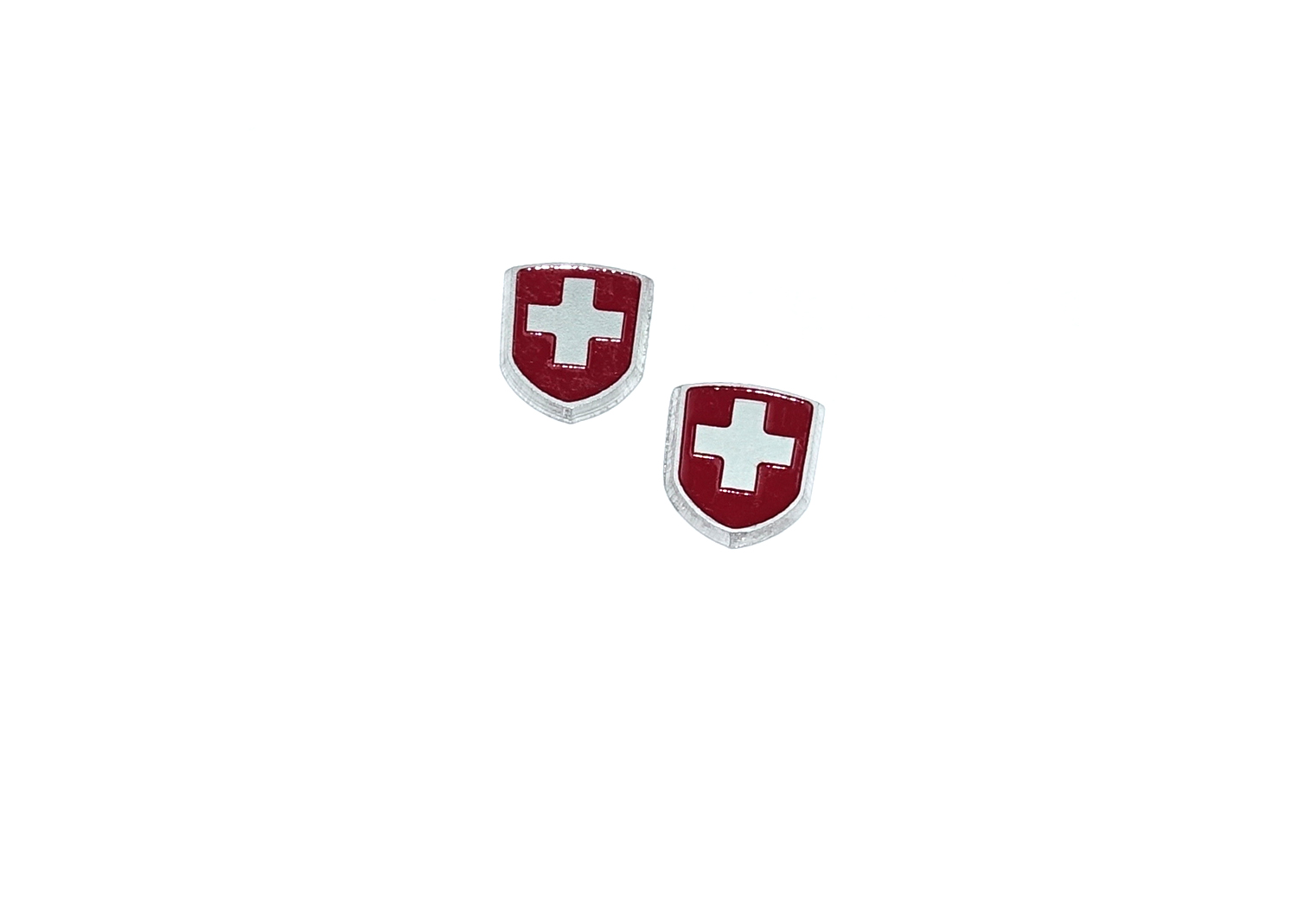 Spur 0 Aluminium-Schild Schweiz 