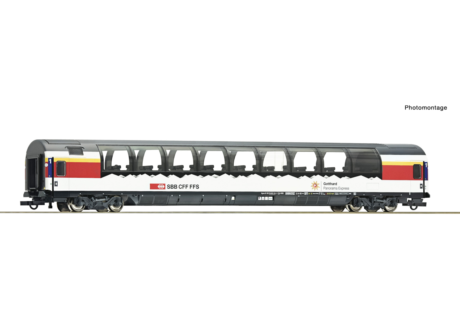 Roco 6200017 SBB Panoramawagen Express Gotthard 