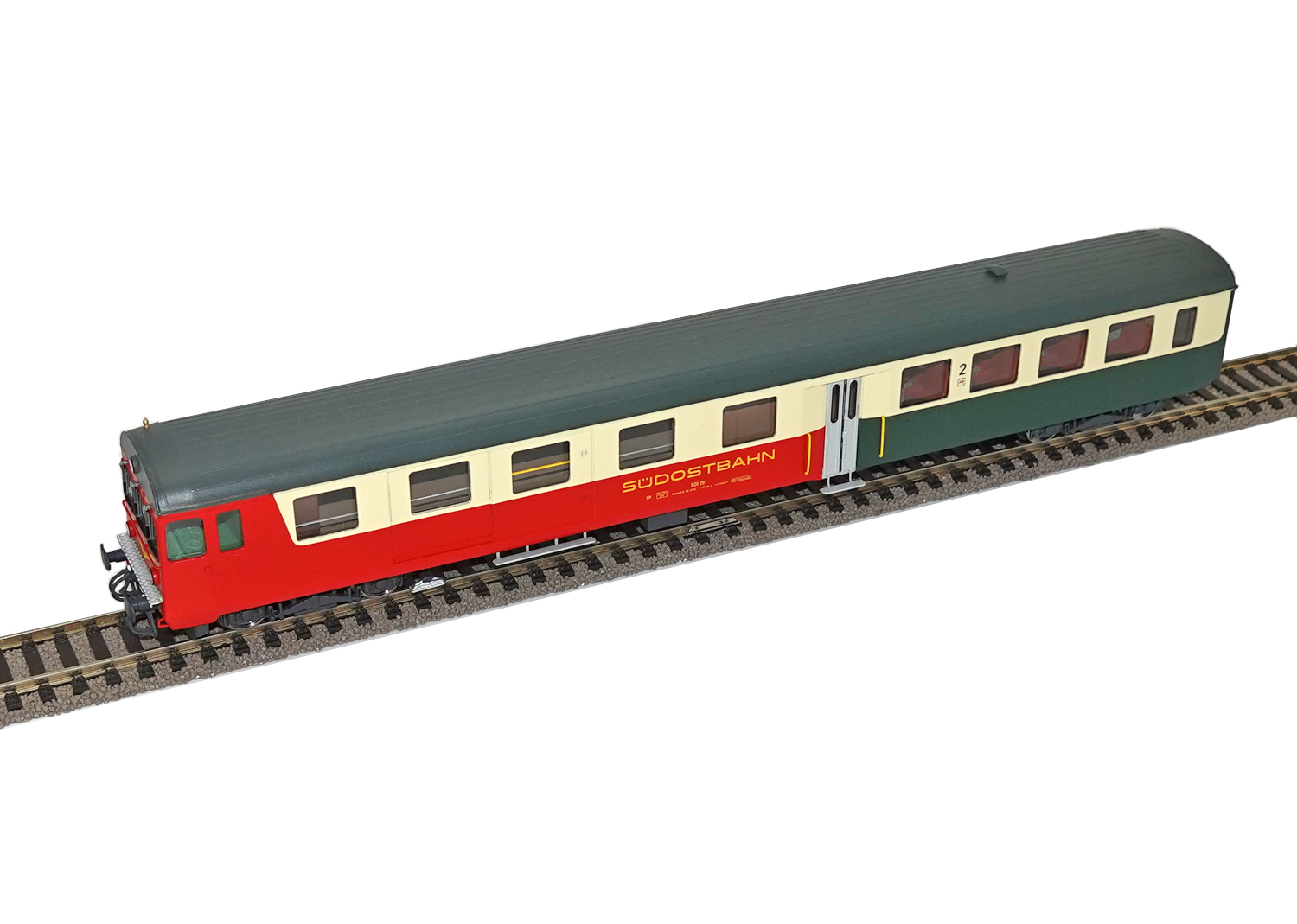 Hui SOB Steuerwagen Papagei BDt 291 DC