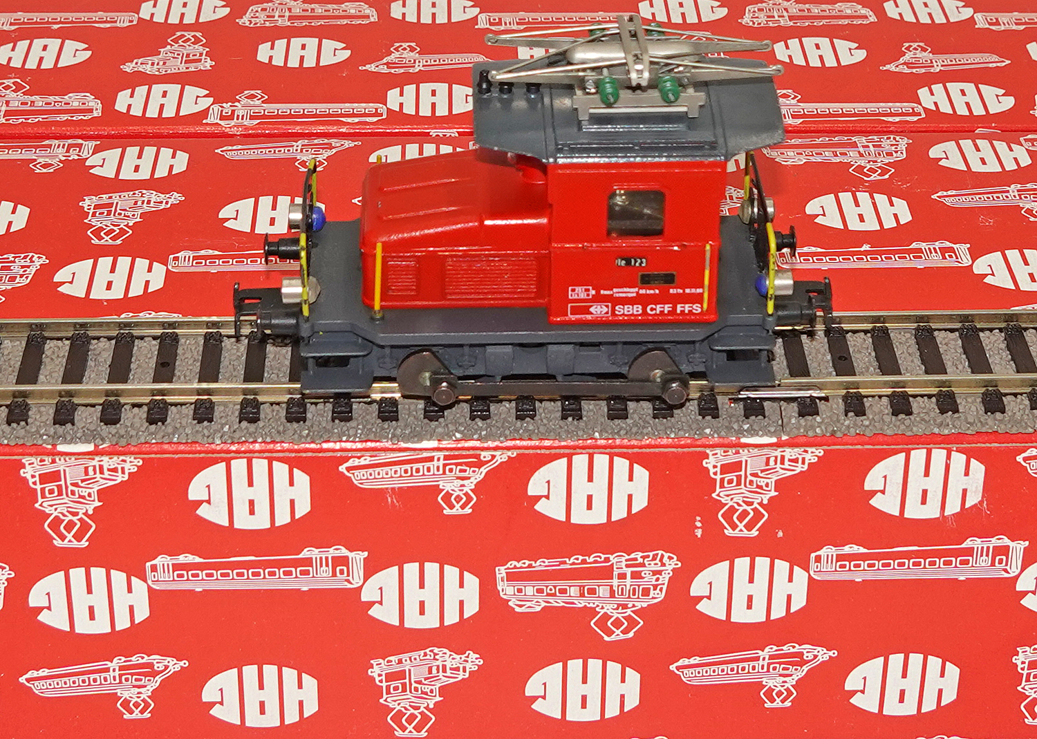 Hag 131 SBB Rangierlokomotive 123 DC