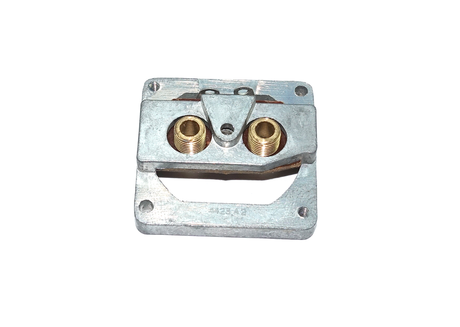 Junior H0 Motorenabdeckung vorne mit Bürstenführung  Junior H0 Motorenabdeckung vorne mit Bürstenführung