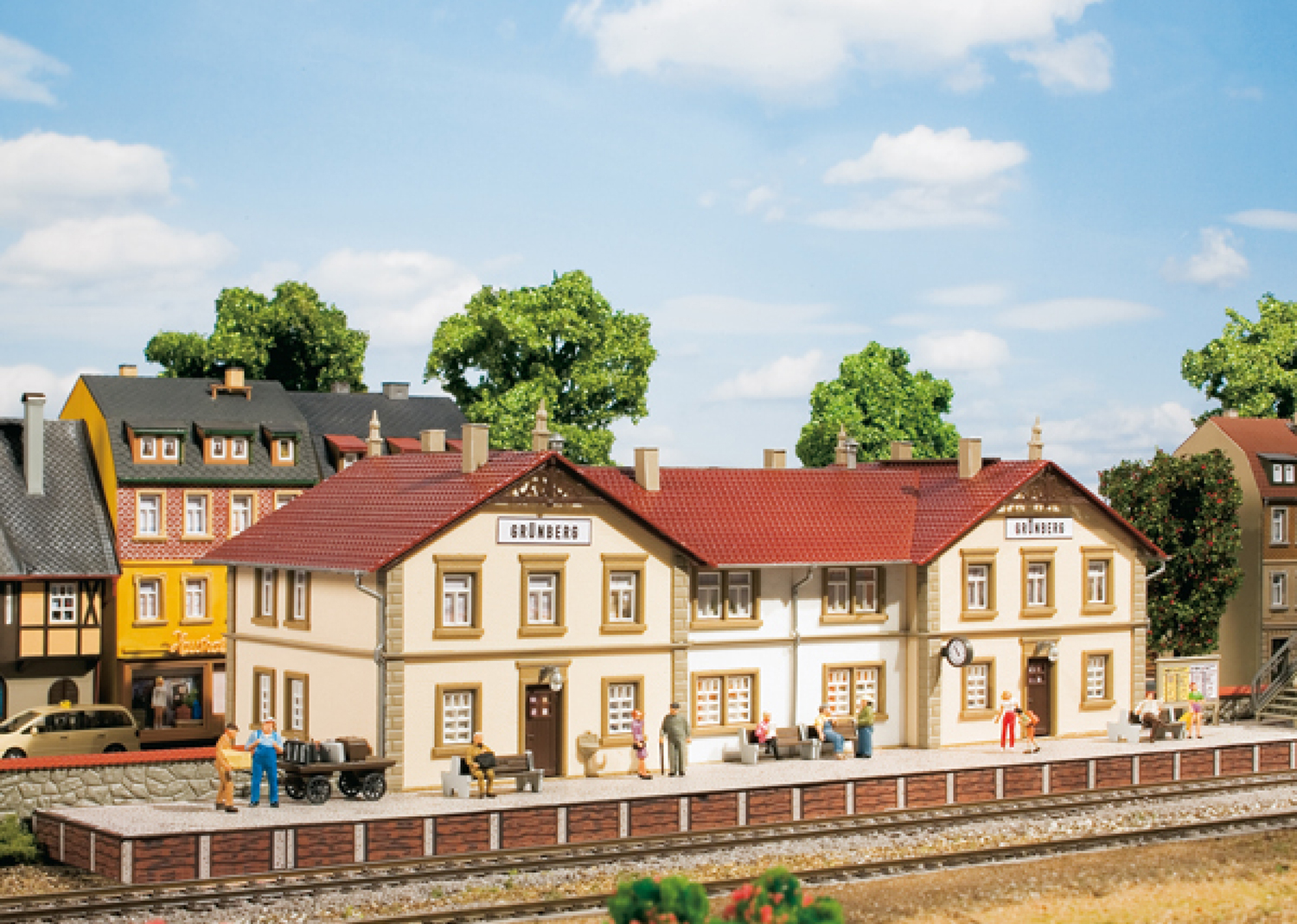 Auhagen 11413 Bahnhof Grünberg  Auhagen 11413 Bahnhof Grünberg