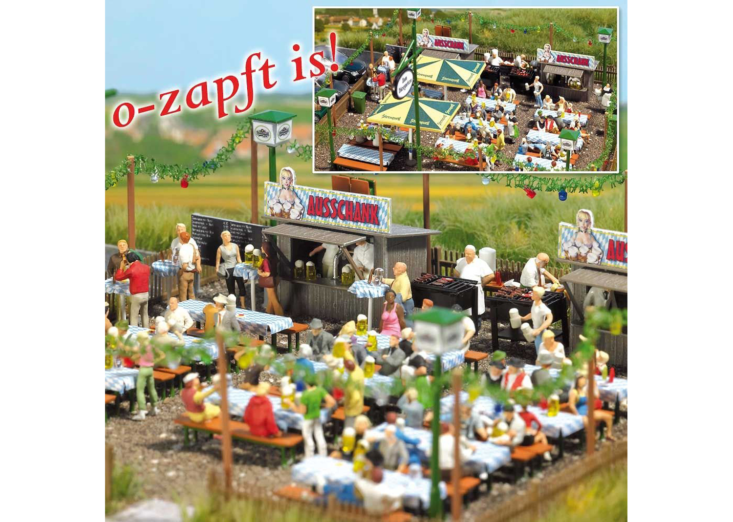 Busch 1046 Biergarten  Busch 1046 Biergarten