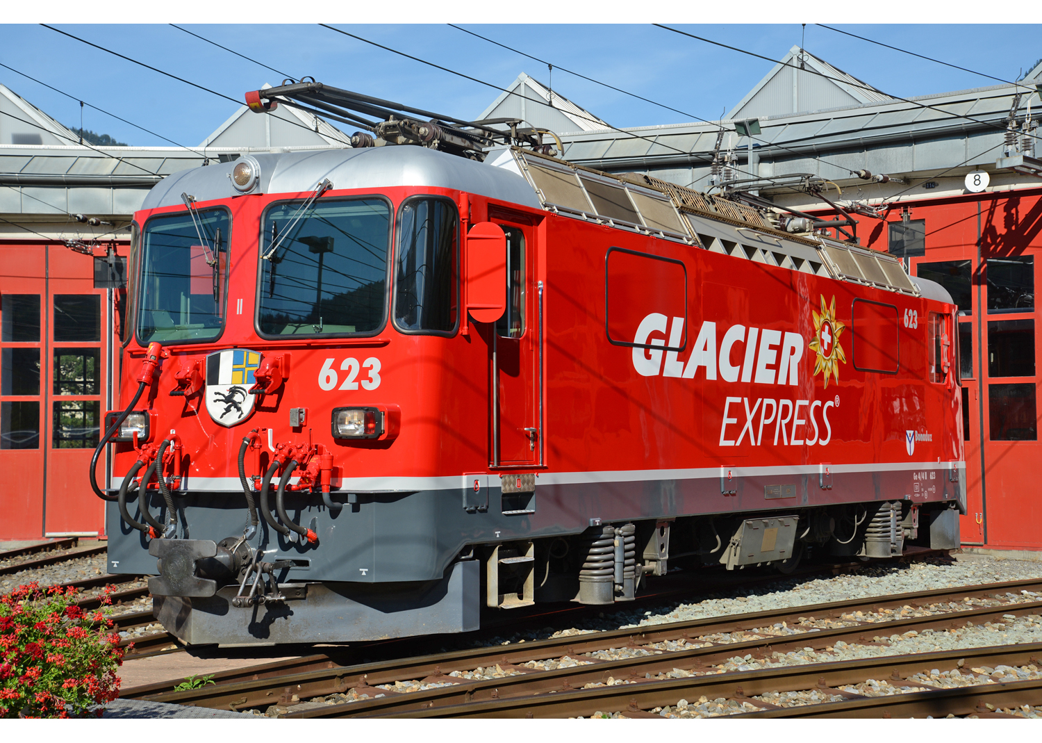 MDS 60007-S N-RhB-Elok Ge4/4II 623 Bonaduz, Glacier-Express, Digital + Sound 