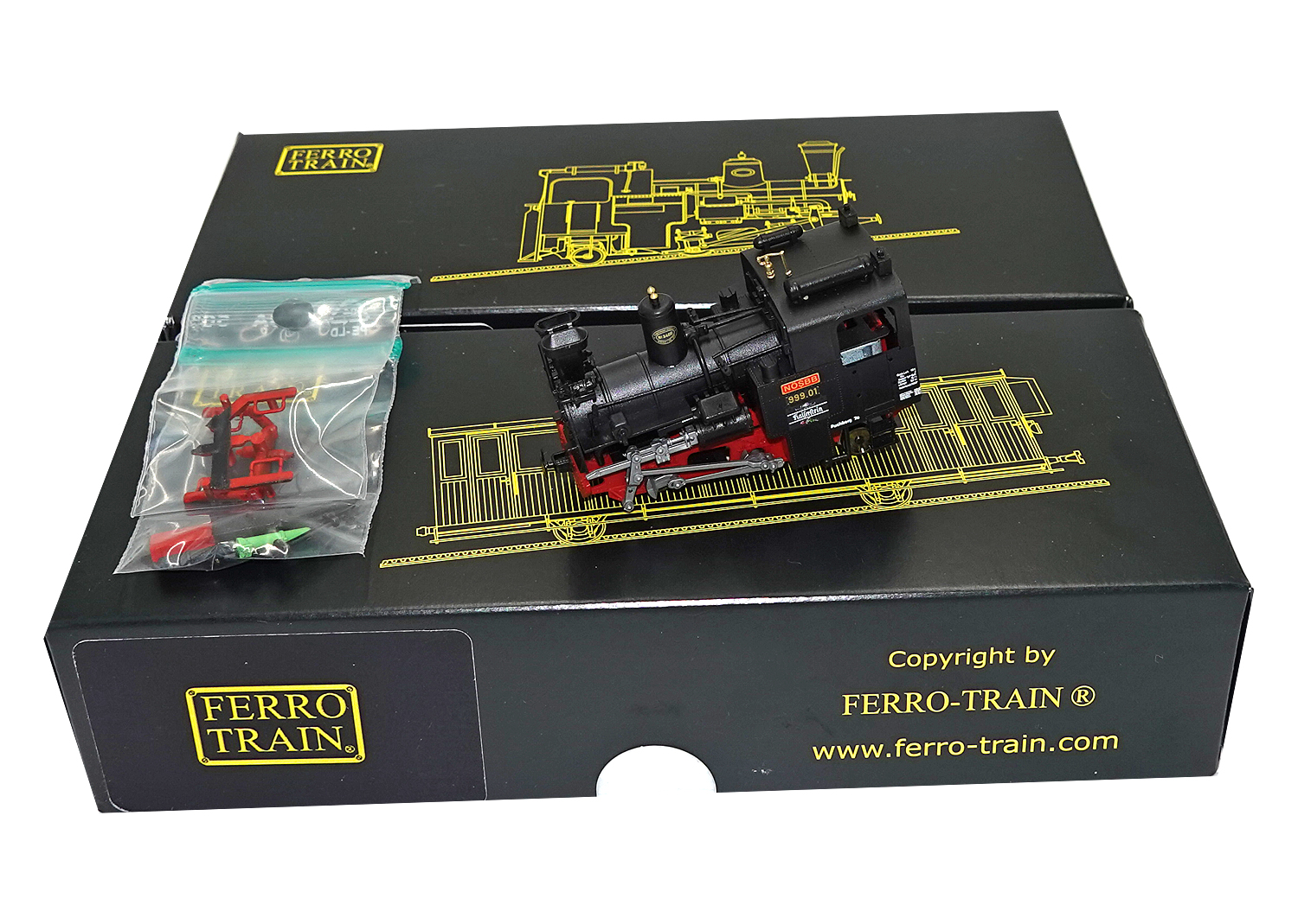 Ferro-Train 1016-01 H0n3z Zahnradbahn NÖSBB Schneebergbahn 999.01 DC 