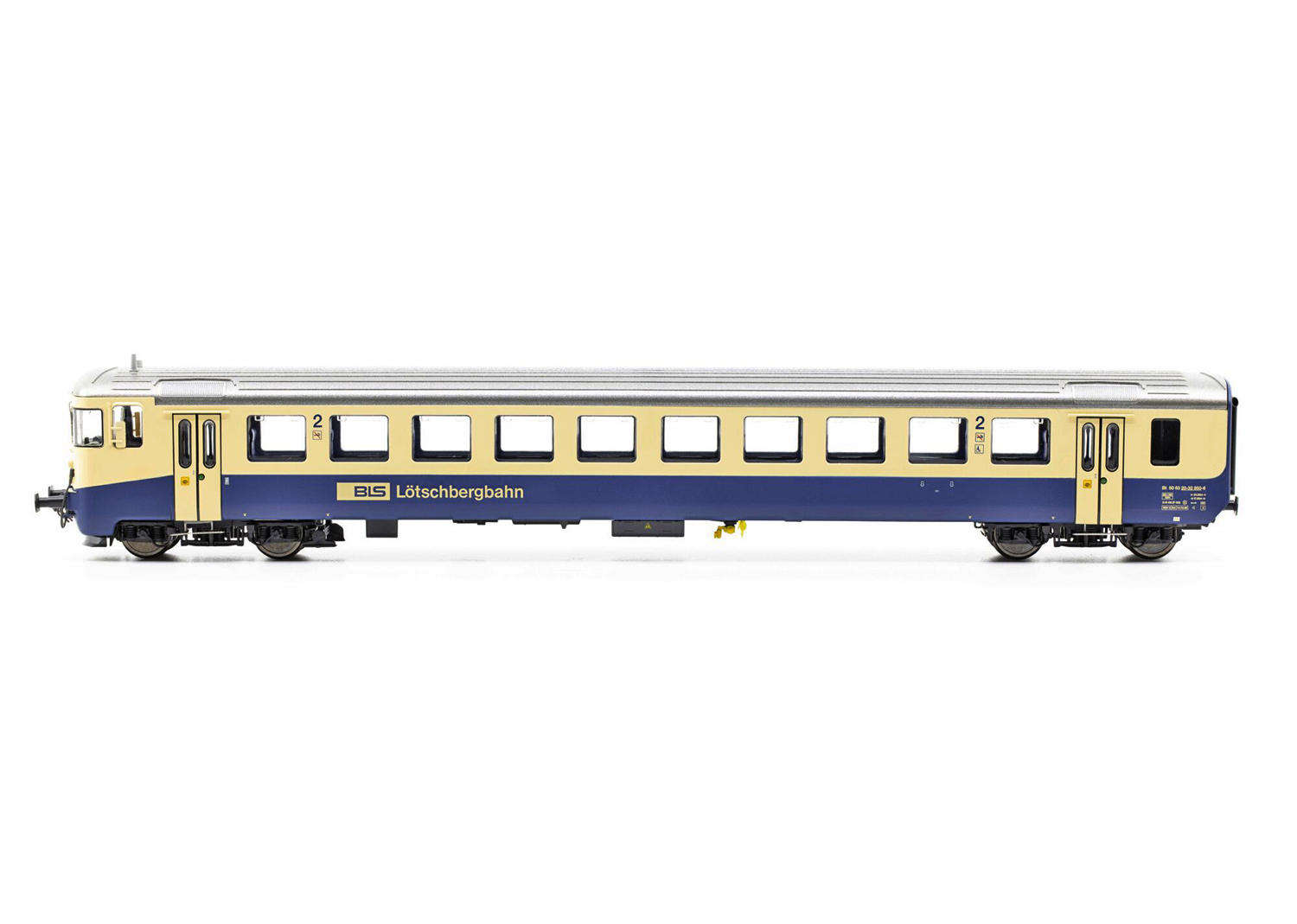 ESU 36667 BLS Steuerwagen Bt 950 blau/ beige 